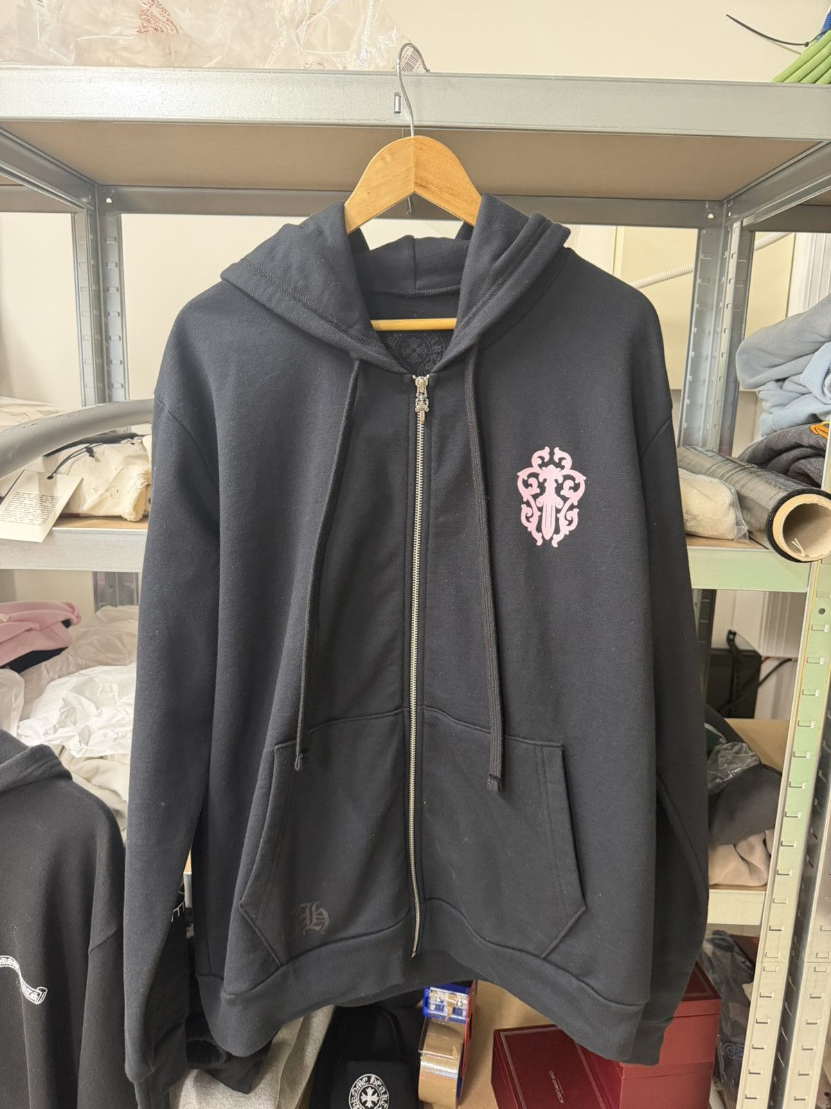 Chrome Hearts CHROME HEARTS DEADLY DOLL ZIP UP | Grailed