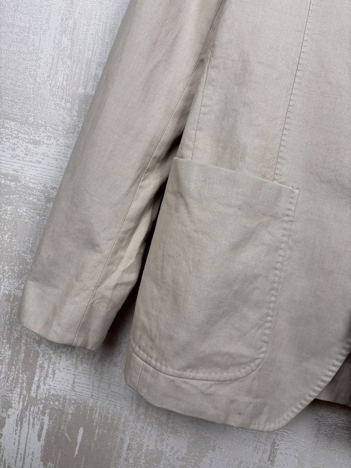 Paoloni Paoloni Cotton Wool Two Button Sport Coat Blazer Size 54 Size US L / EU 52-54 / 3 - 7 Thumbnail