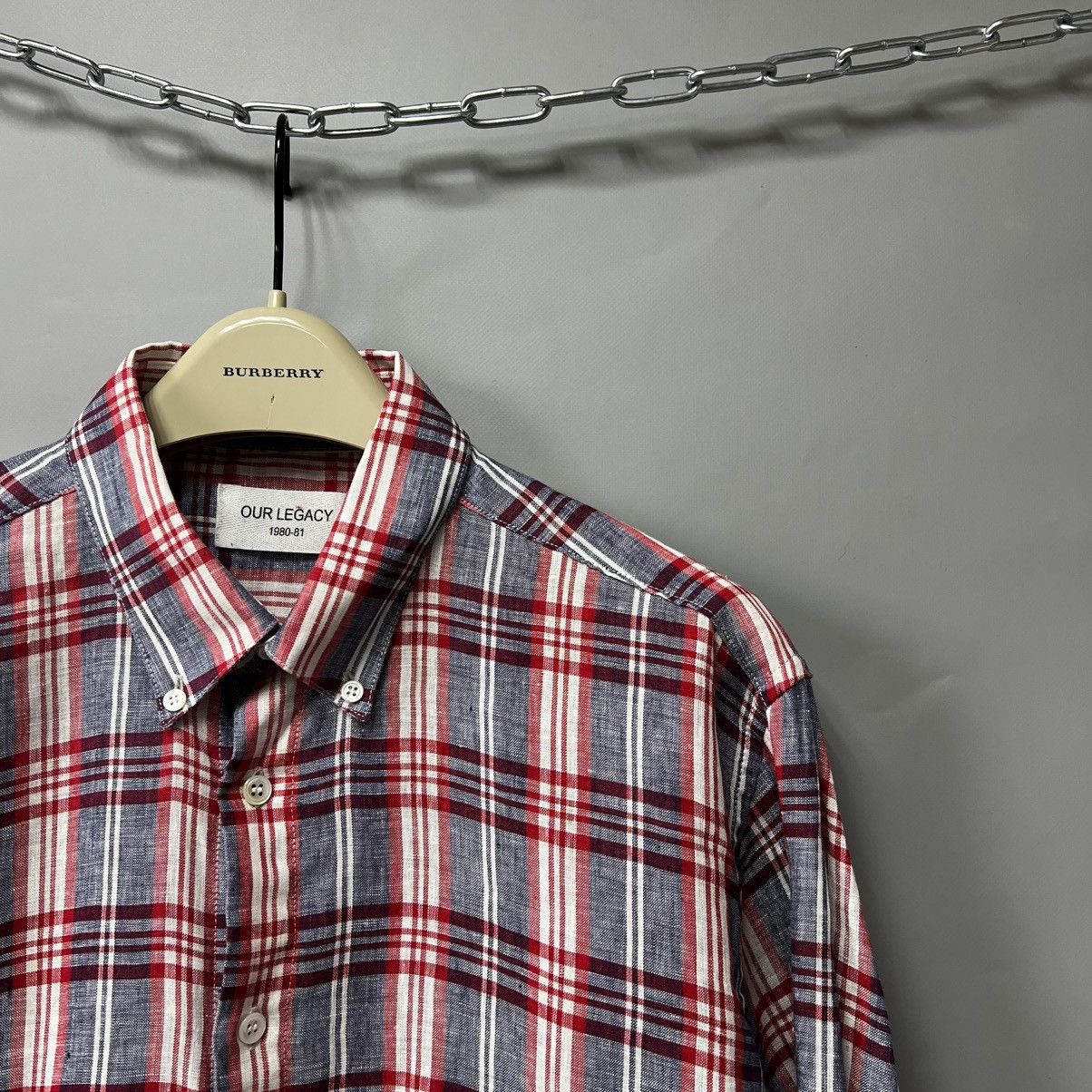 Our Legacy Our Legacy Linen Button-Up Shirt Size L Size US L / EU 52-54 / 3 - 6 Thumbnail