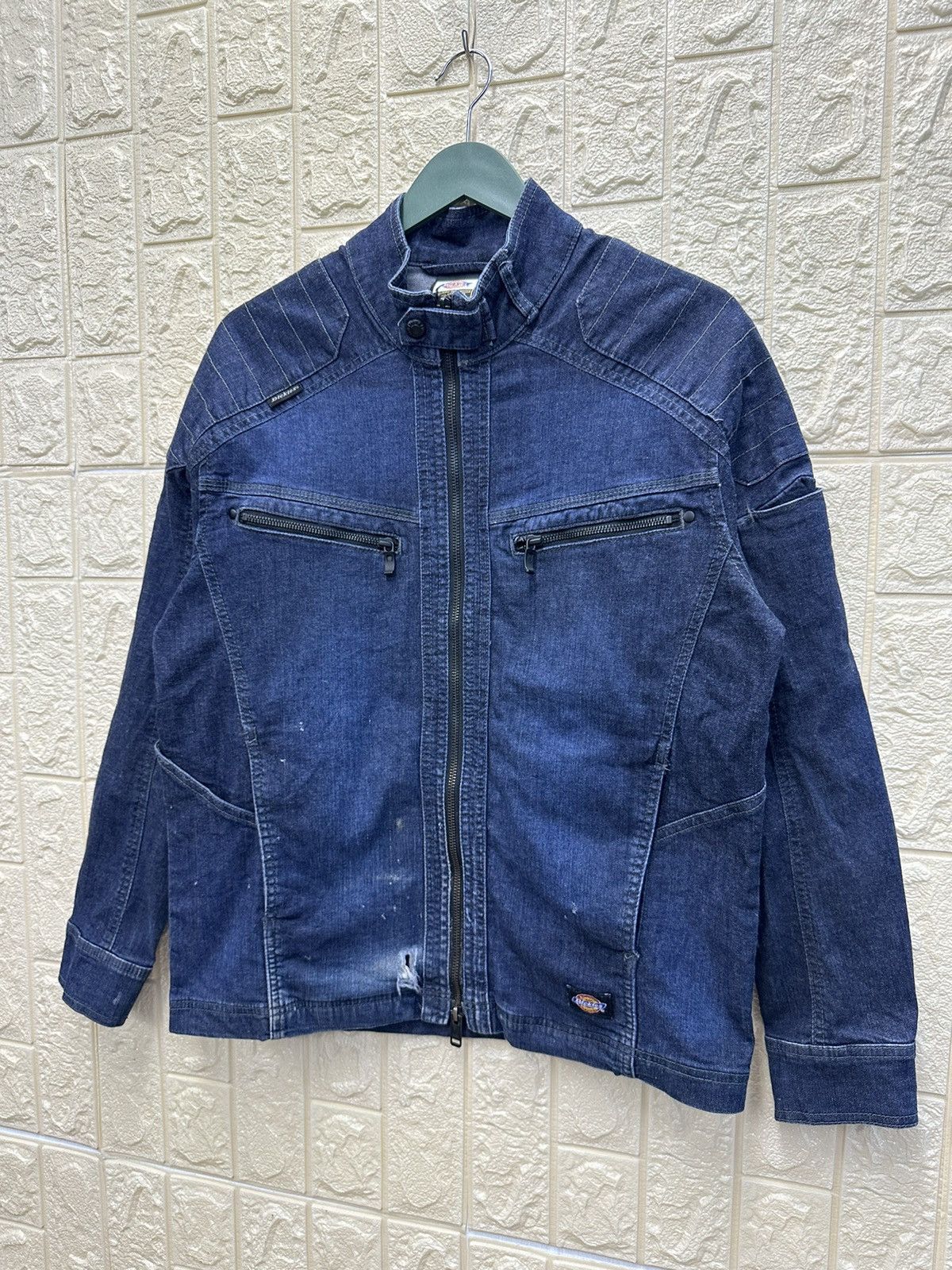 Dickies Dickies Distressed Denim Jacket MJ83 Size US M / EU 48-50 / 2 - 2 Thumbnail