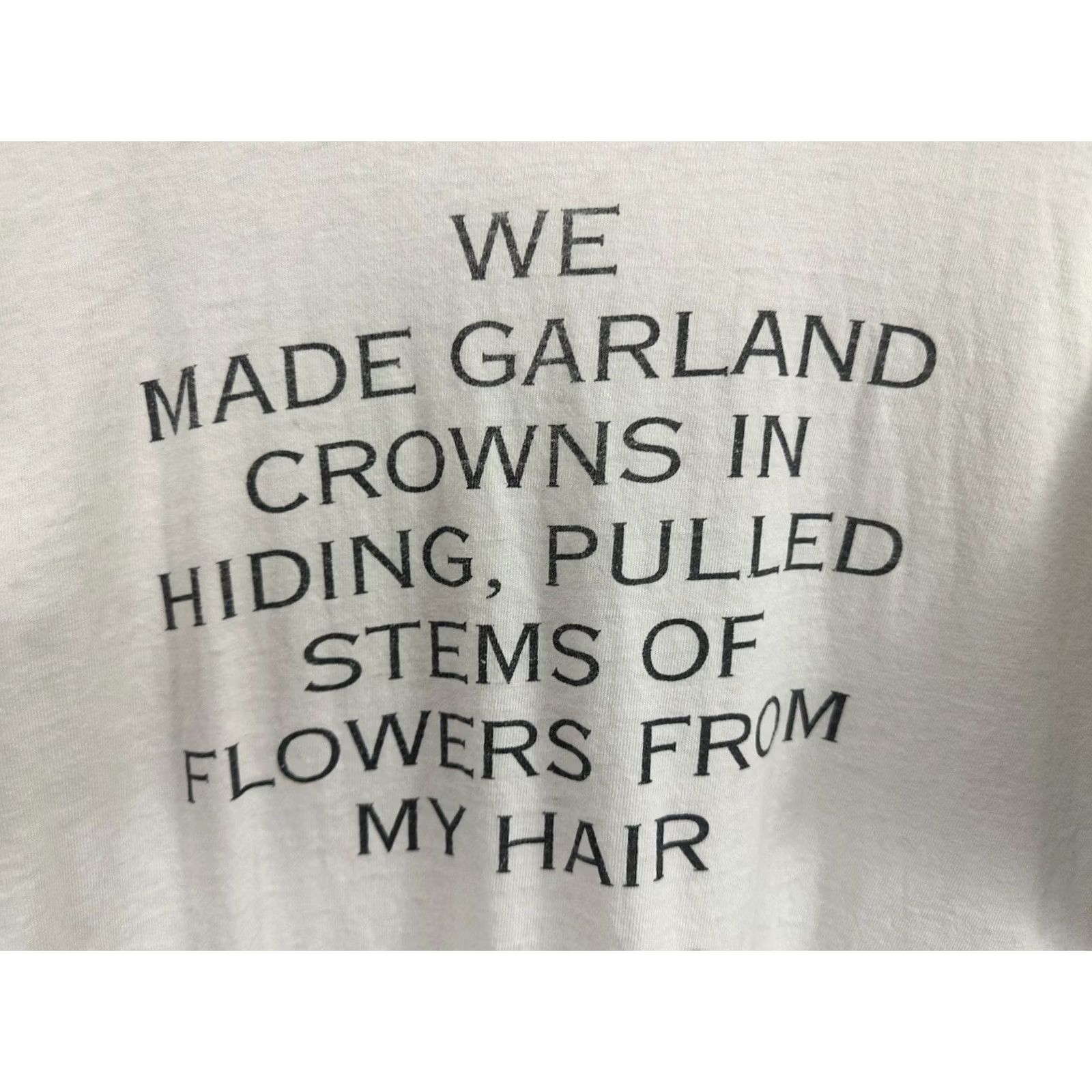 Fruit Of The Loom VTG Maniacs 90s Our Time In Eden Band Tour Worn Natalie T-Shirt L RARE Shirt Mens White 90s Concert Band Tour merch Natalie Merchant VTG Size US L / EU 52-54 / 3 - 5 Thumbnail