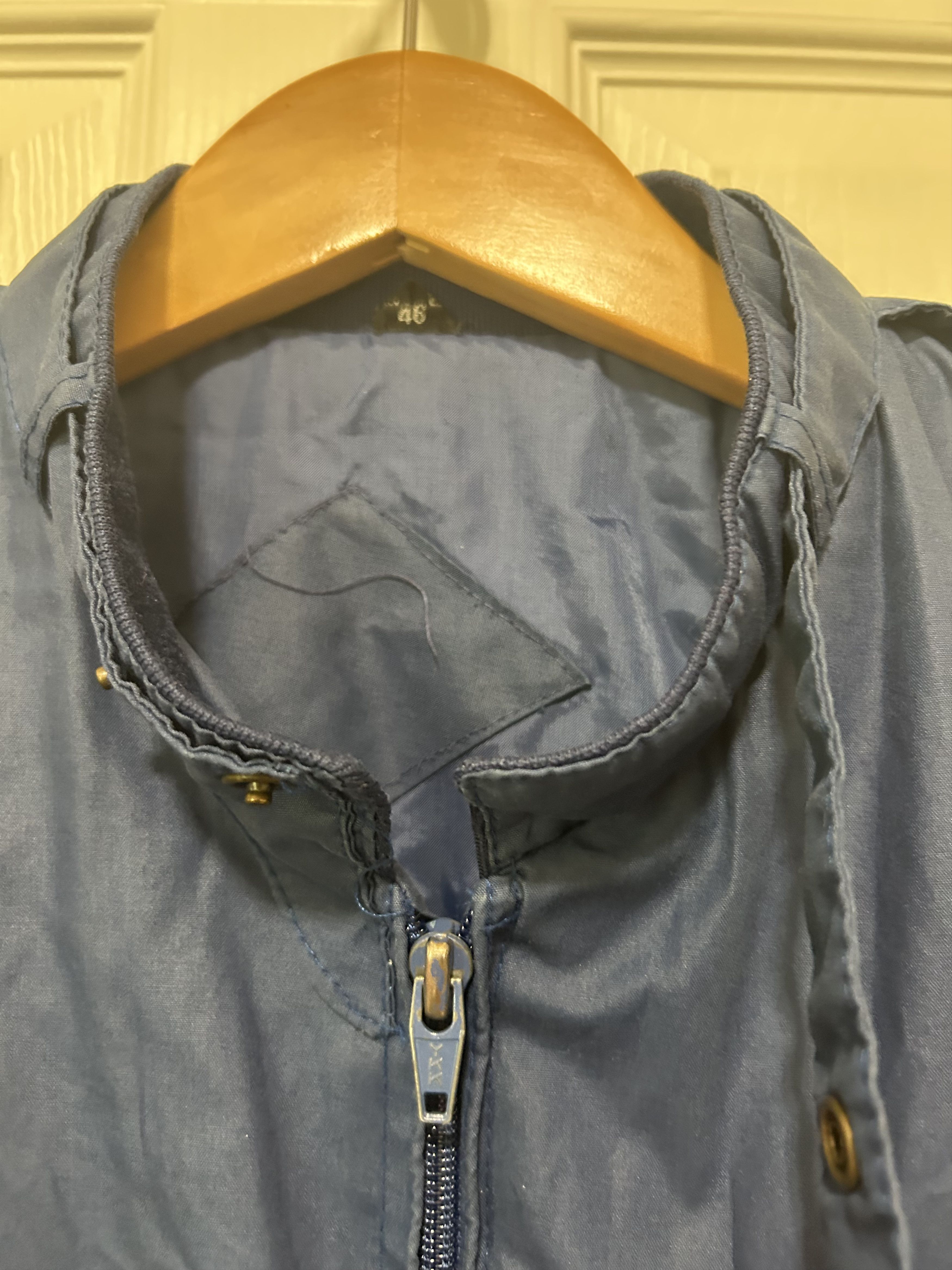 Members Only Vintage Members Only Bomber Jacket 46 XL Blue Lined 1980s Size US XL / EU 56 / 4 - 5 Thumbnail