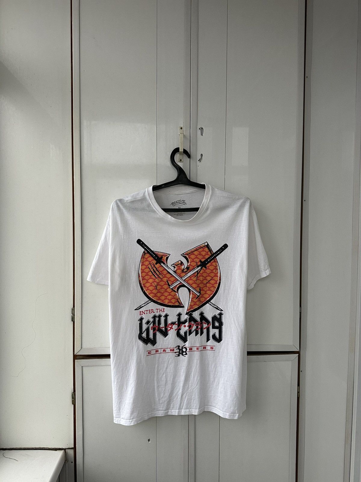 Wu-Tang Clan Vintage Wu-Tang Champers 36 T-shirt Size US L / EU 52-54 / 3 - 1 Thumbnail
