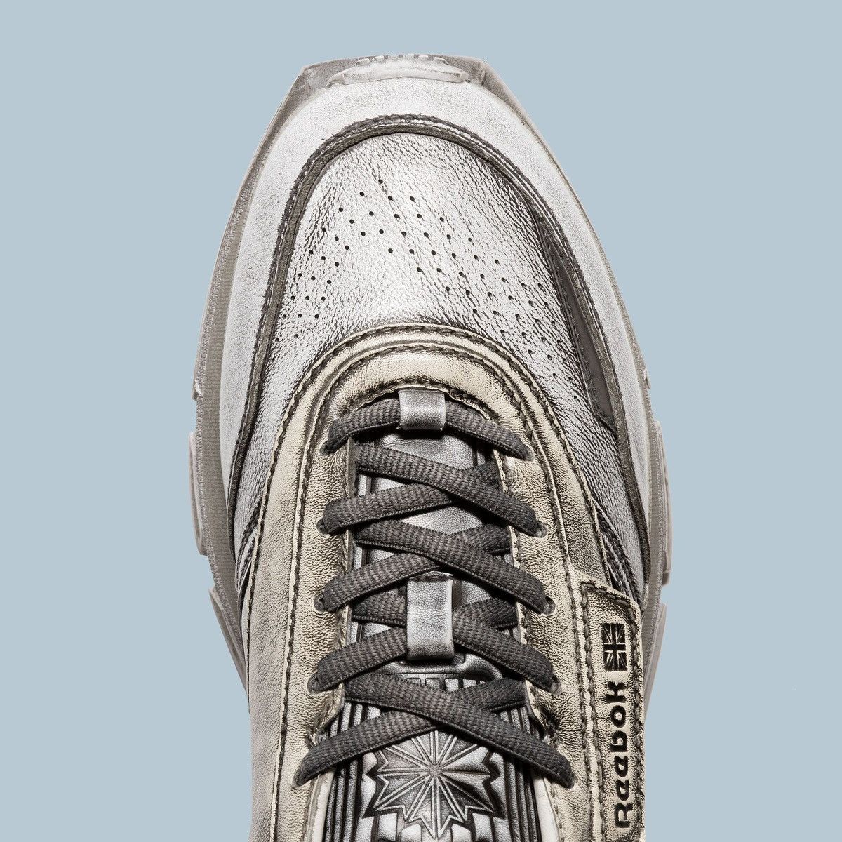 Reebok RMIA04CC99LEA0021000 REEBOK LTD CLASSiC LEATHER GRAVEL WASH Size US 10 / EU 43 - 2 Thumbnail