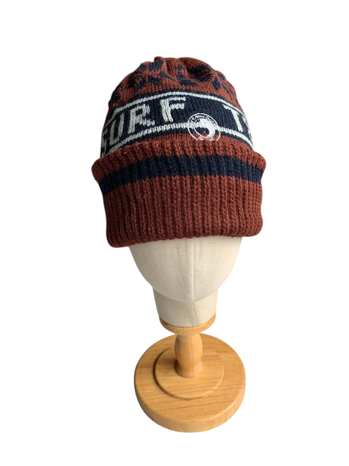 Japanese Brand × Kapital × Vintage Vintage Knitted T&C Surf Winter Sessions Beanie Hats Size ONE SIZE - 8 Thumbnail