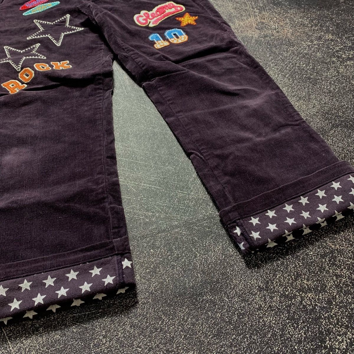 Japanese Brand 2000s Rough Union Made Corduroy Burgundy V-keii Lgb Style Size US 29 - 2 Thumbnail