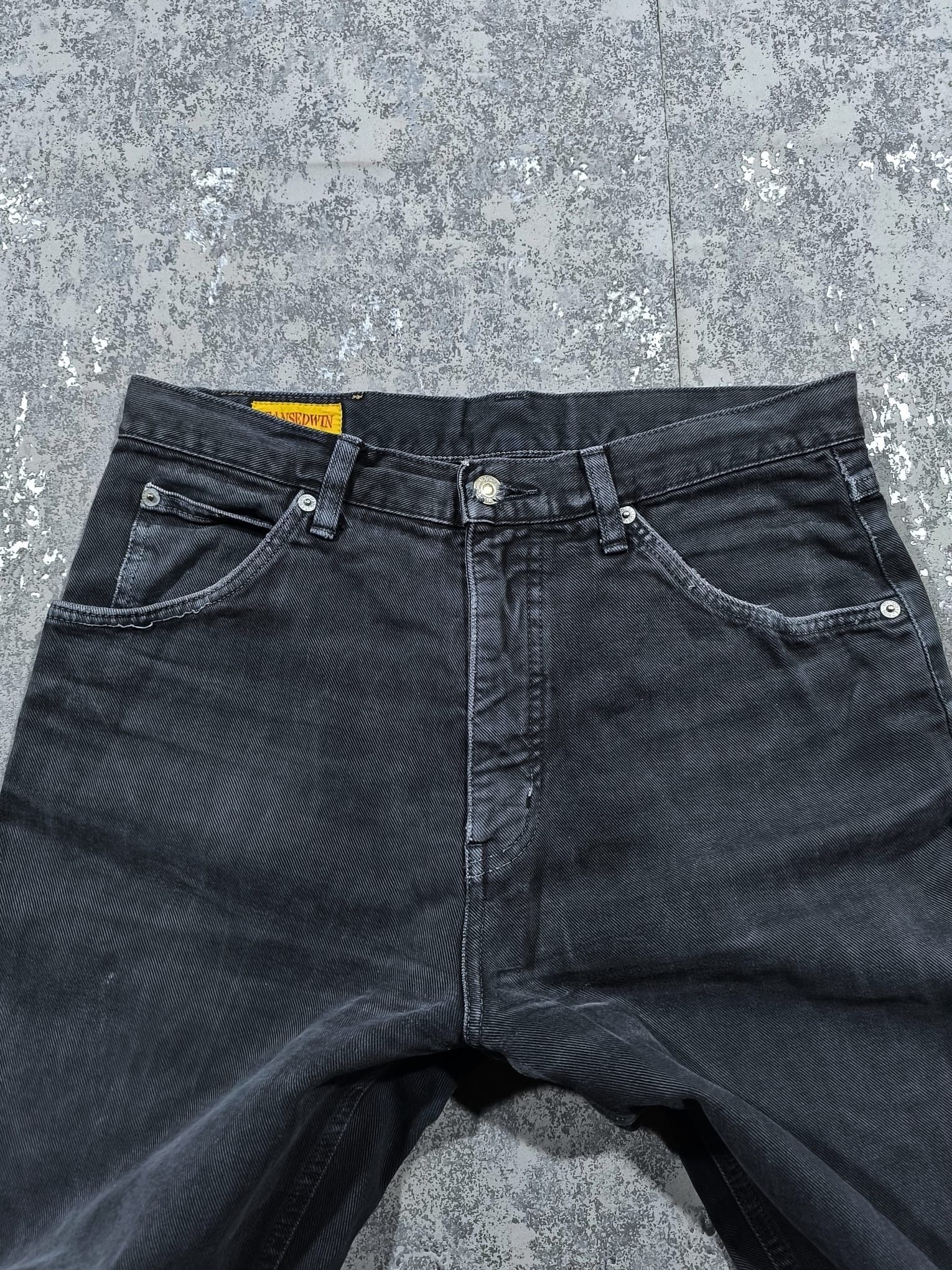 Edwin Vintage Edwin Newton Slim Grey Distressed Made In Japan Size US 31 - 5 Thumbnail