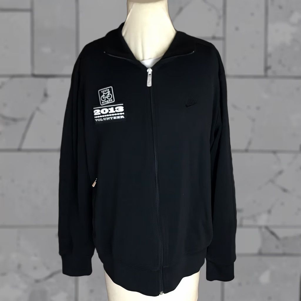 Nike × Supreme 2025 Supreme x Nike Black Zip Up Track Jacket | Grailed