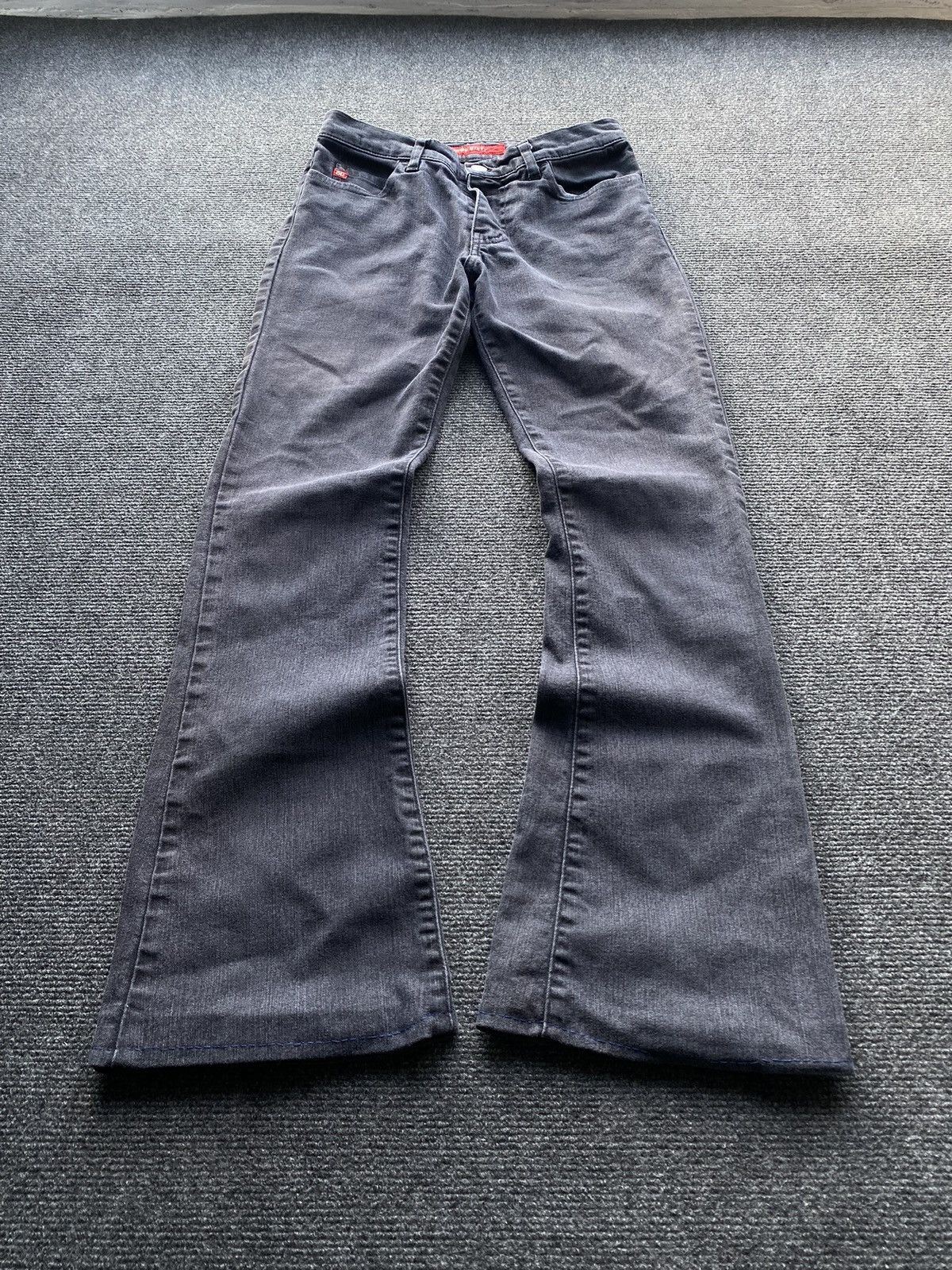 Miss Sixty 🔥Miss Sixty Bootcut Gray 25 Jeans gothic emo alt rare Size 25" / US 0 / IT 36 - 1 Thumbnail
