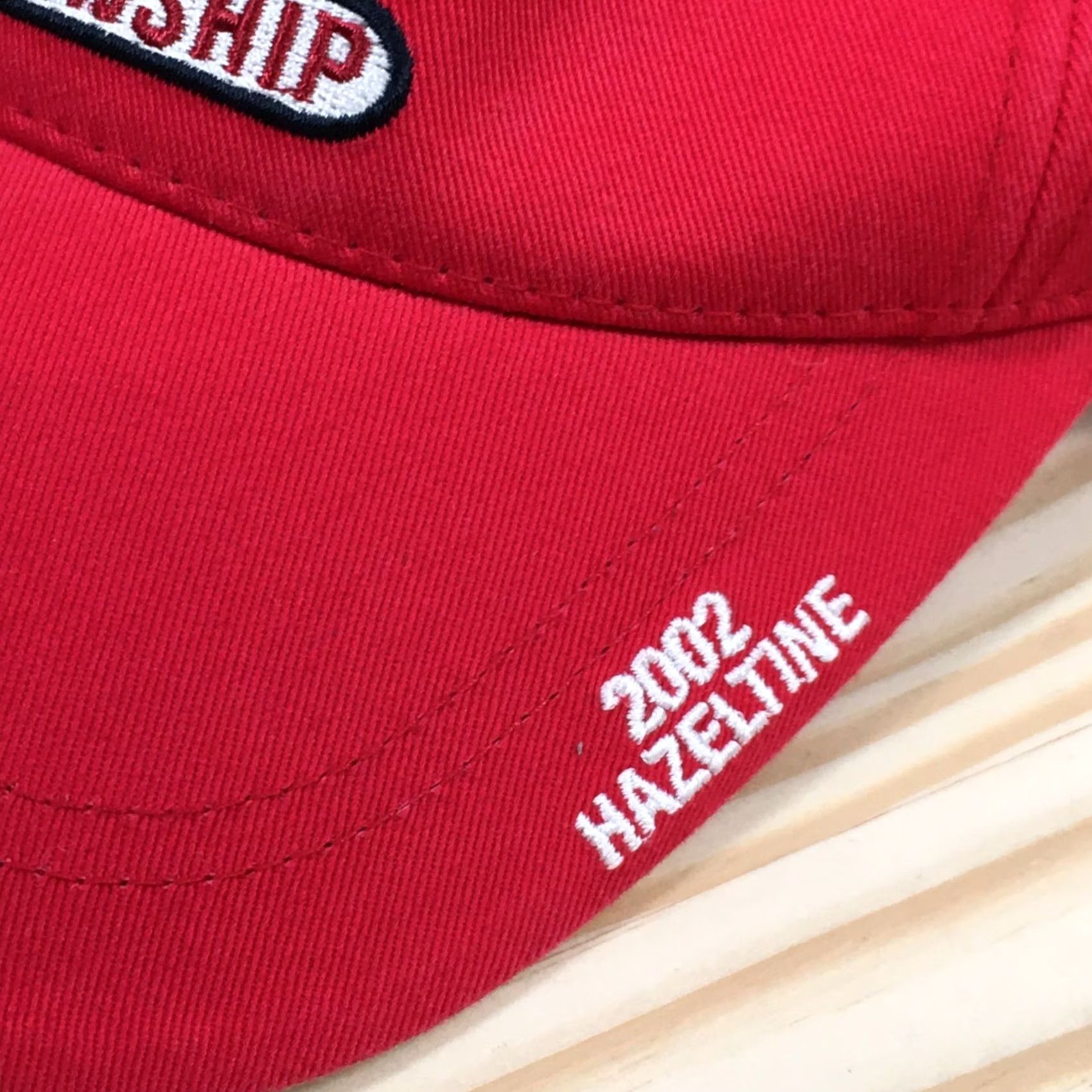 Logo 7 PGA Championship Visor Cap Hat Mens One Size Red Embroidered Logo Adjustable Size ONE SIZE - 4 Thumbnail