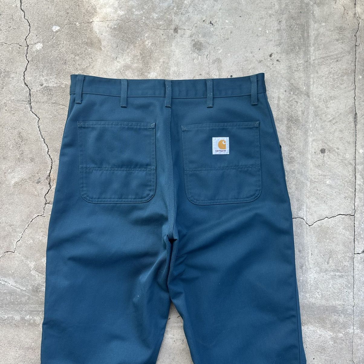Carhartt Wip Carhartt simple pants loose fit baggy vintage Size US 33 - 3 Thumbnail