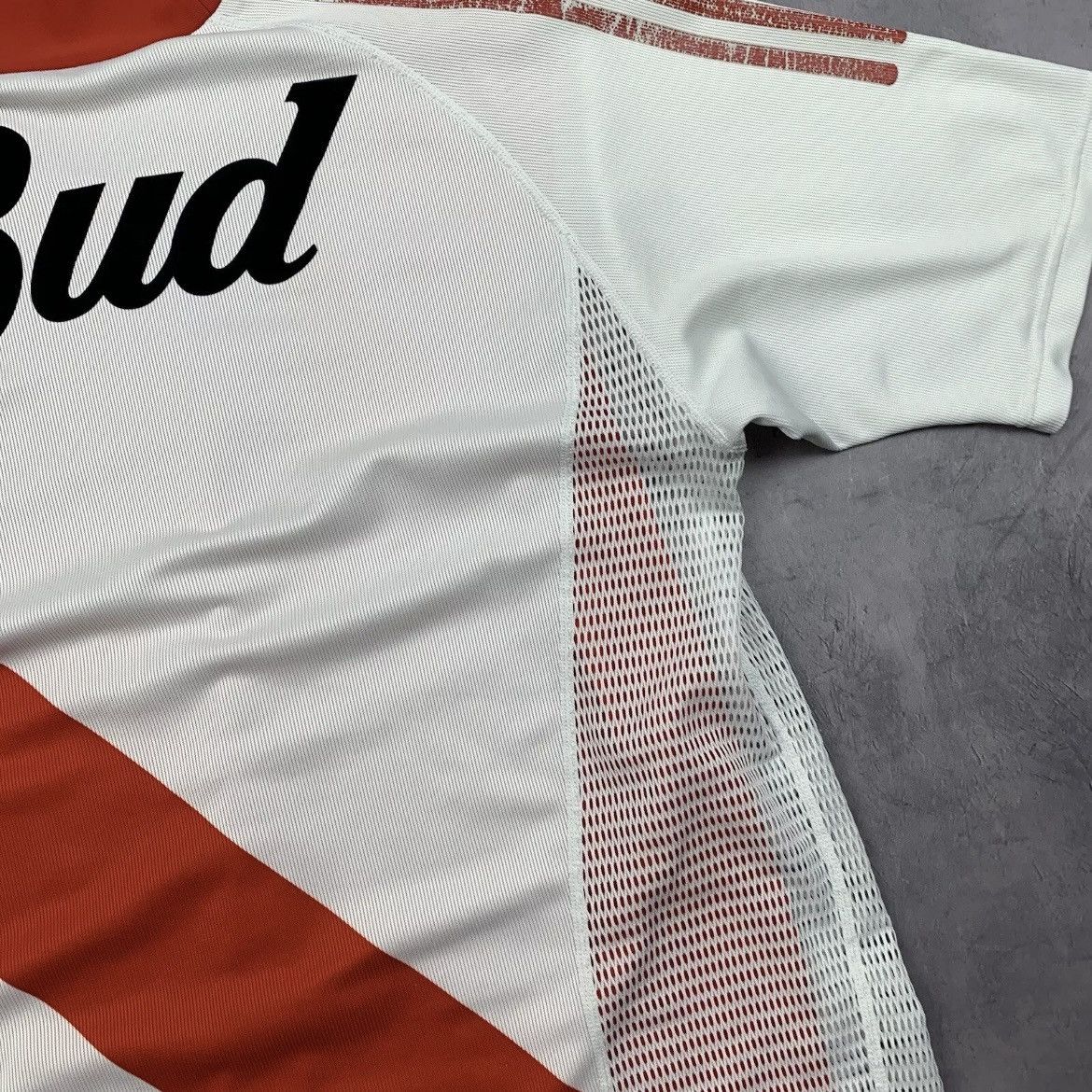 Adidas Rare! River Plate Vintage Adidas Double Layer Argentina 2003 Size US M / EU 48-50 / 2 - 19 Thumbnail