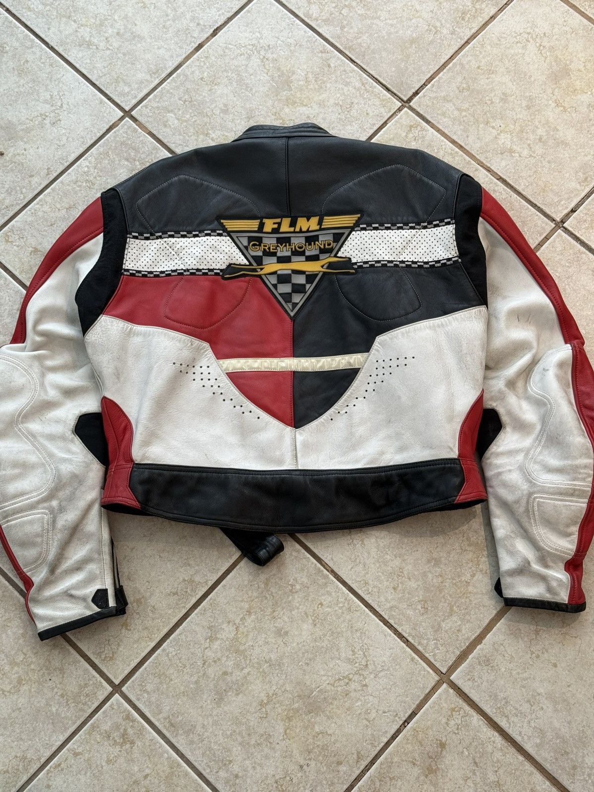 Other FLM Cropped Motorcycle Racing Jacket w/ Padding Size US M / EU 48-50 / 2 - 2 Thumbnail