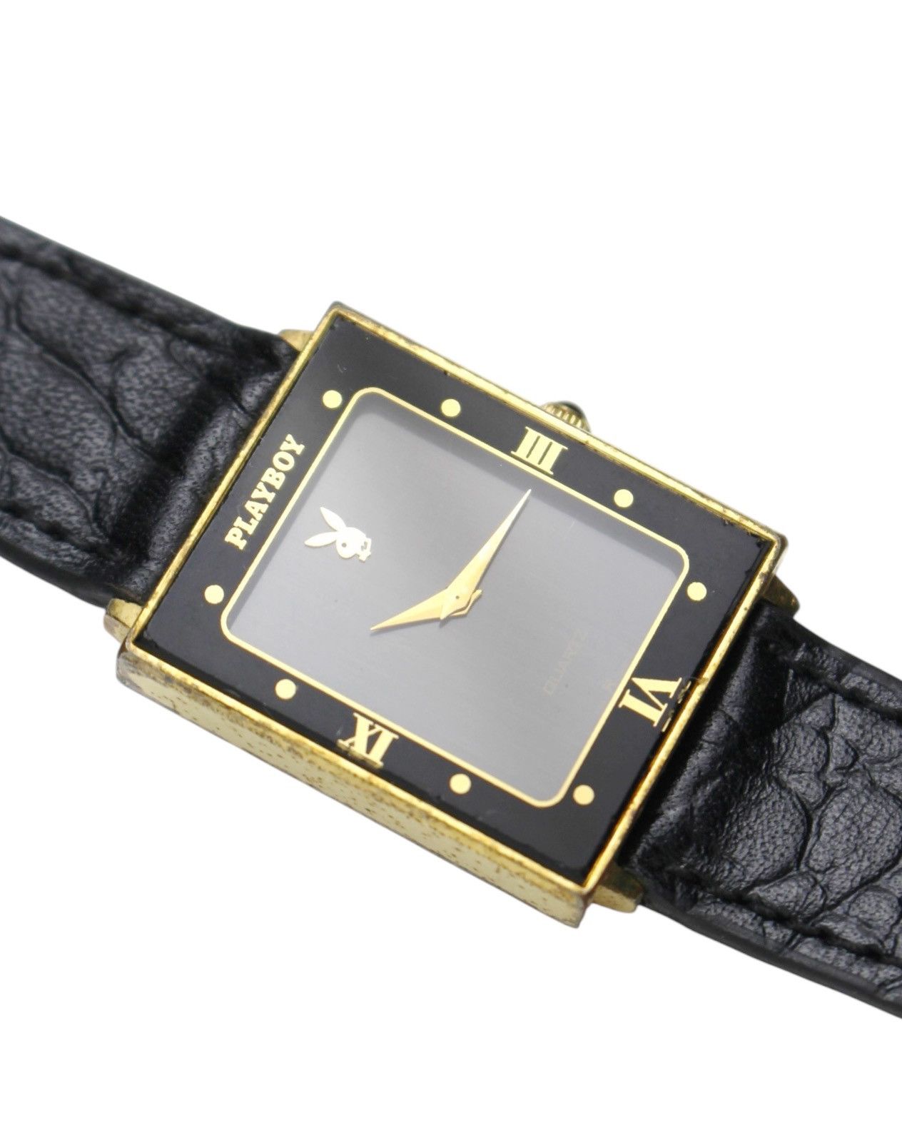 Seiko 1990S PLAYBOY “SUAVE SQUARE” DRESS WATCH Size ONE SIZE - 3 Thumbnail