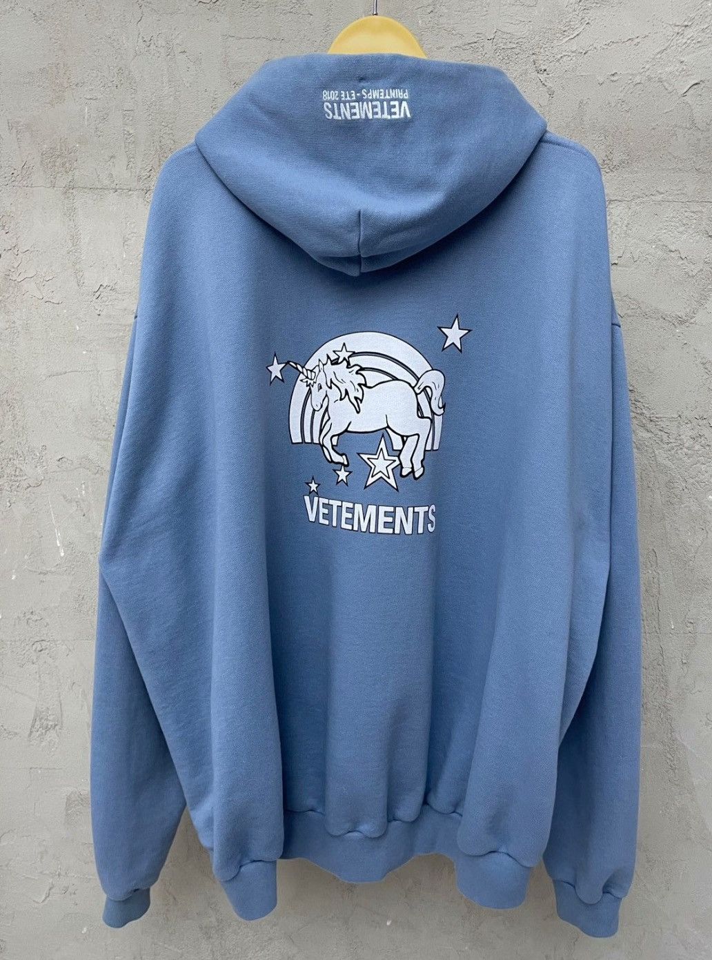 Vetements Vetements 2018 Unicorn Hoodie 2408-Nextarrow Size US S / EU 44-46 / 1 - 3 Thumbnail