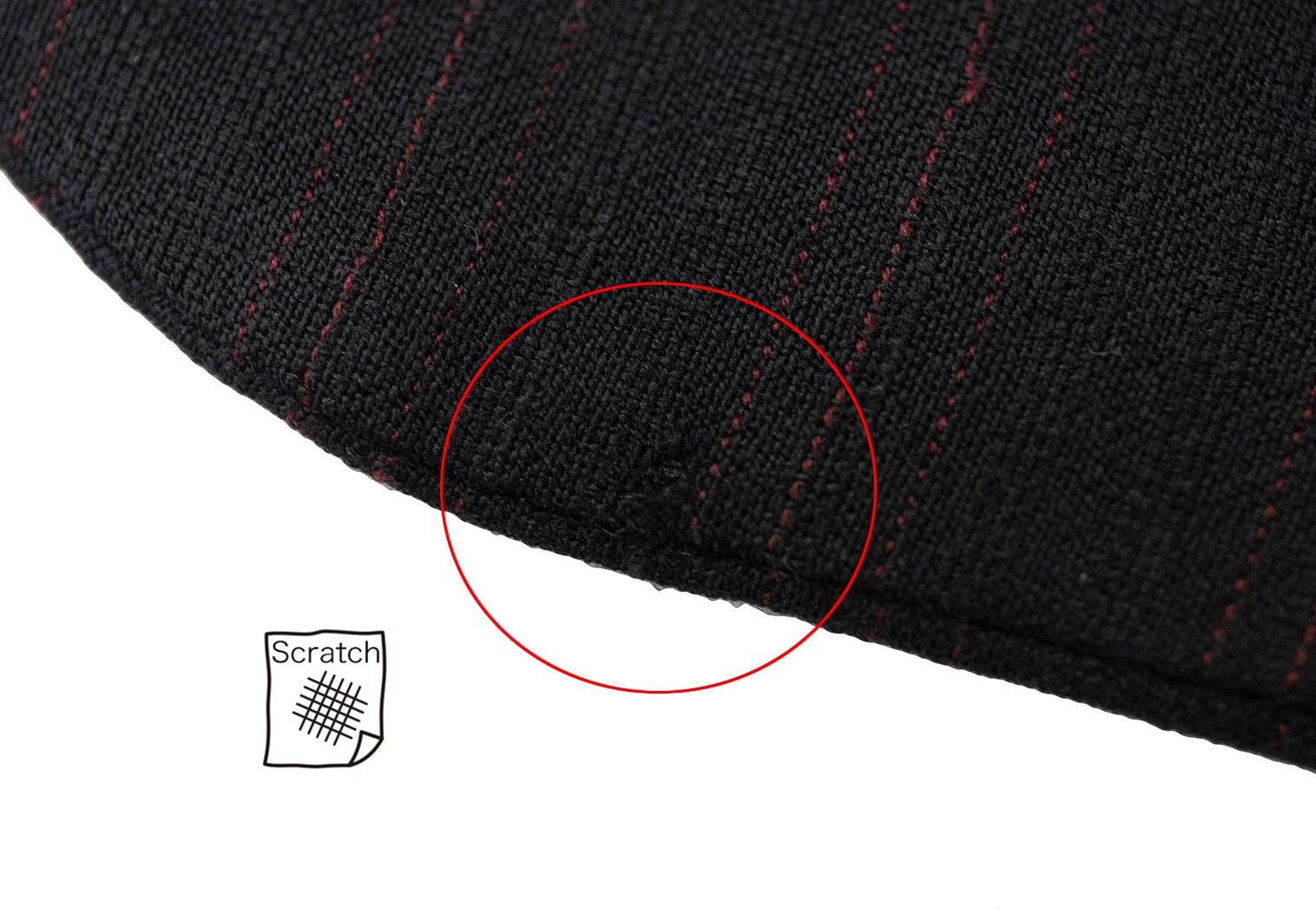 Comme des Garcons Homme Plus Layered Stripe Jacket in Black and Red, Size XS Size US XS / EU 42 / 0 - 11 Thumbnail