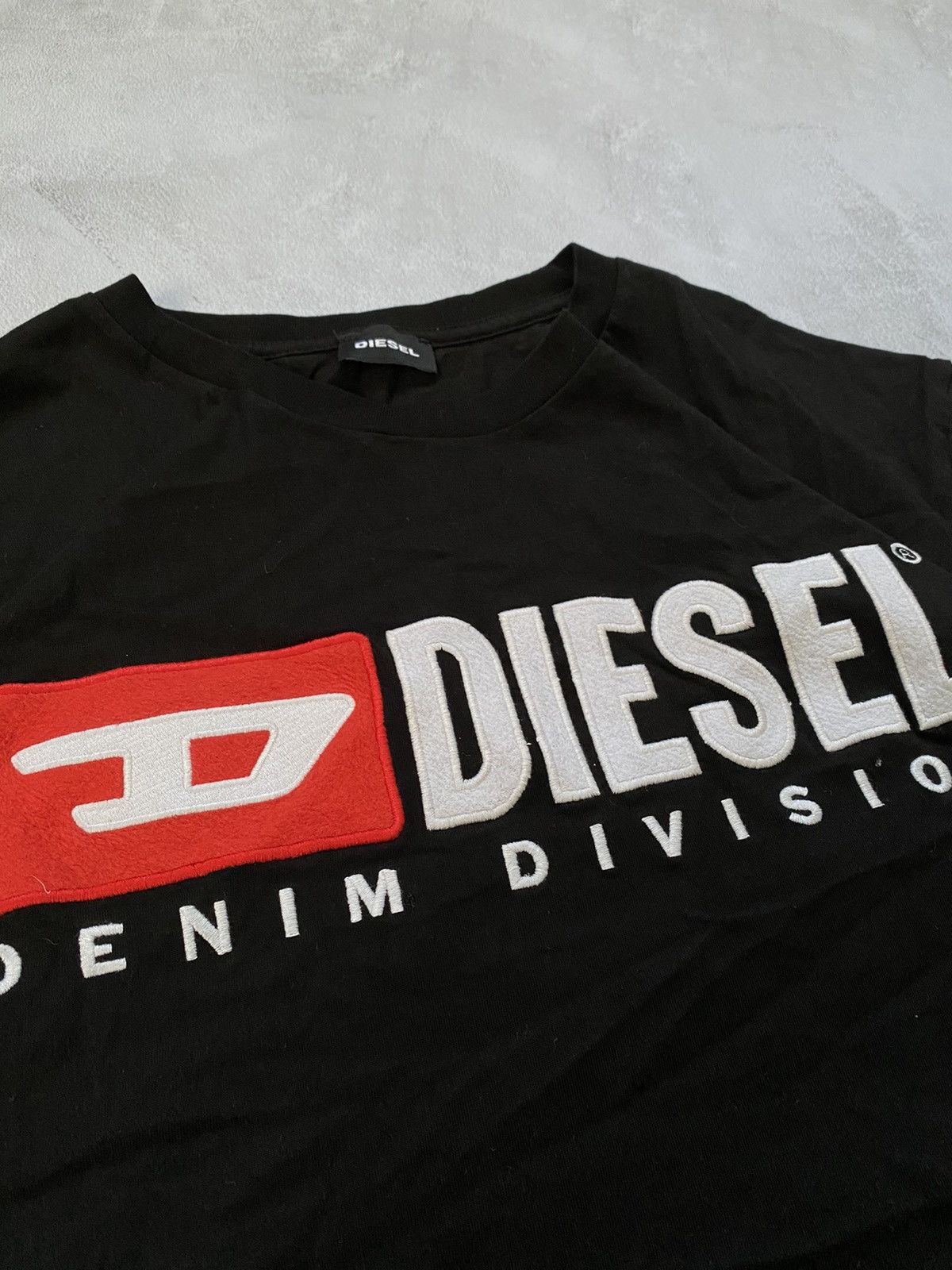 Diesel Vintage Diesel T-Shirt Big Logo Japan Style Y2K Size US XL / EU 56 / 4 - 3 Thumbnail