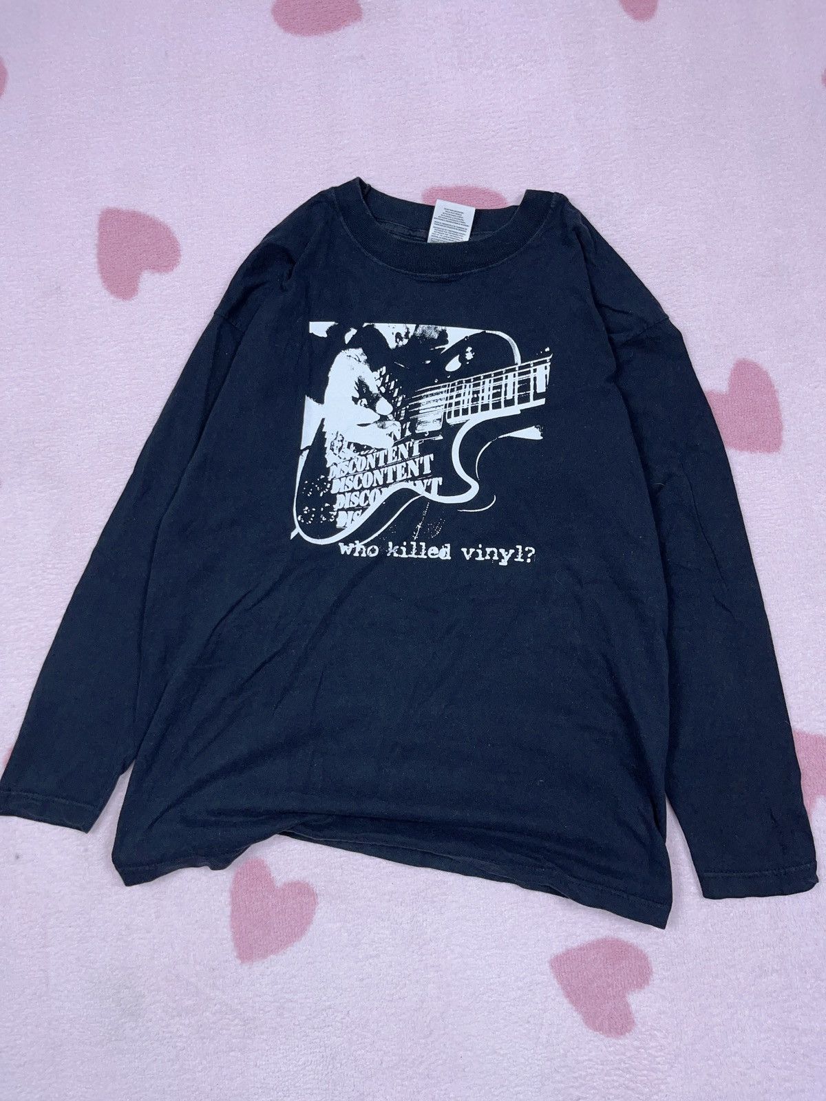 Band Tees ➕ 2000 vintage discontent punk band tee who killed vinyl y2k Size US M / EU 48-50 / 2 - 1 Thumbnail