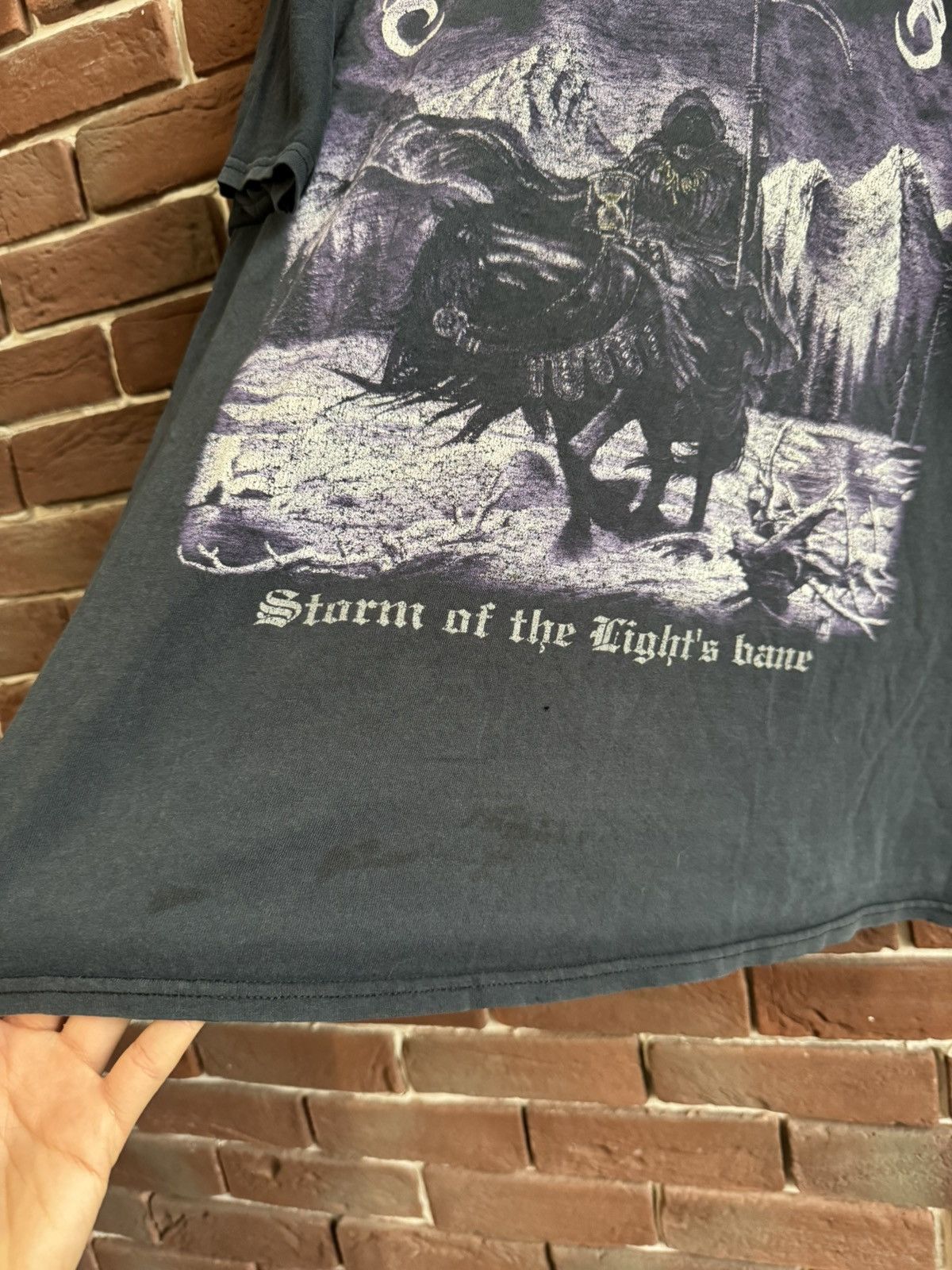 Band Tees Rare Dissection Storm 00s Vintage Black Metal Band T Shirt Size US XL / EU 56 / 4 - 5 Thumbnail