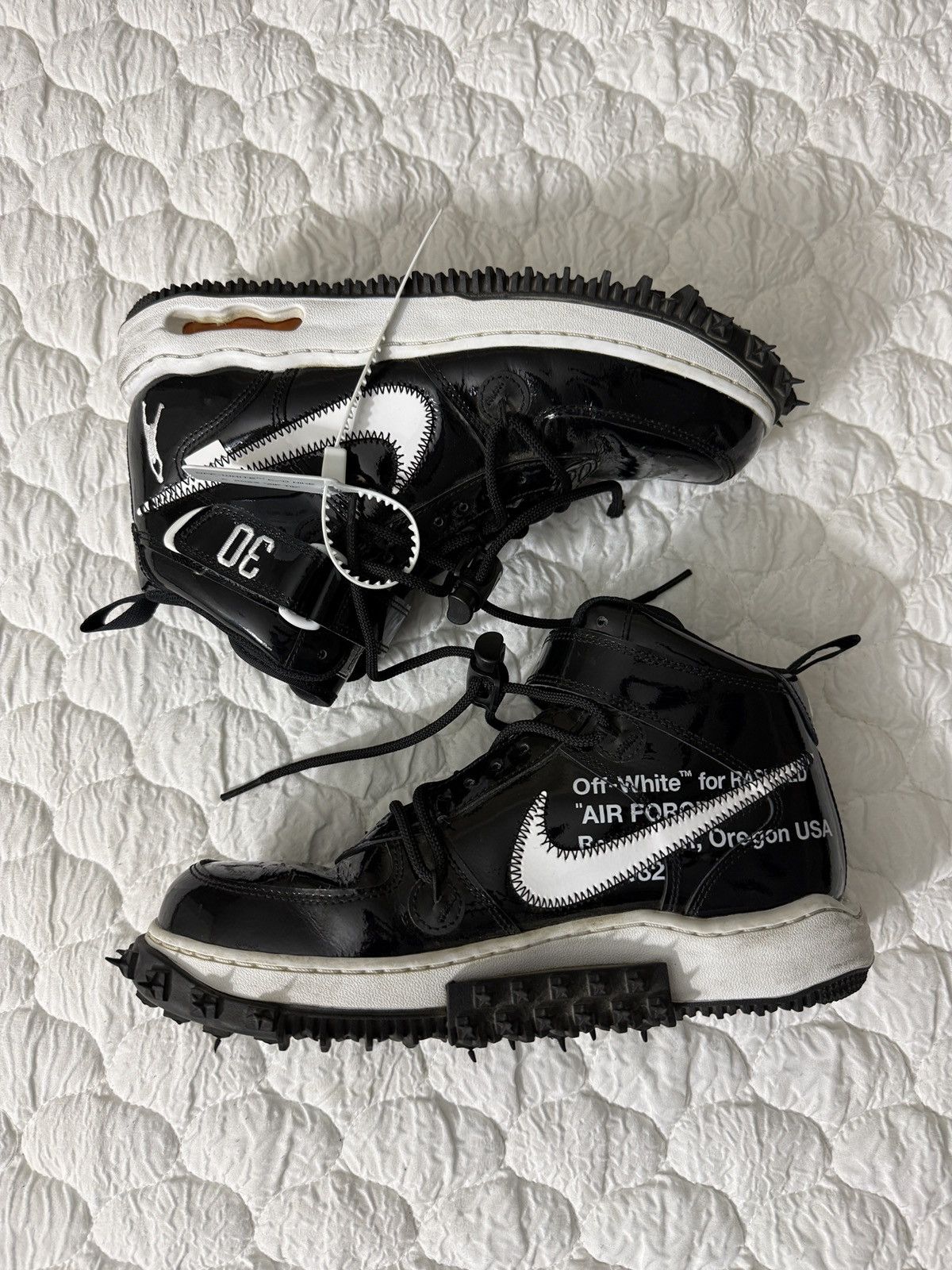 Nike × Off-White Off White Nike Air Force 1 Mid SP “Sheed” Size US 9 / EU 42 - 1 Thumbnail