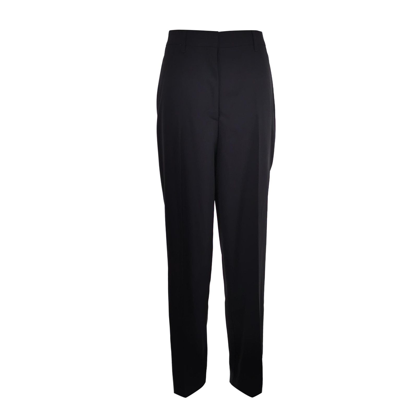 Prada Prada Black Wool Trousers Size 40 0089 Size 40" / US 18 - 1 Thumbnail