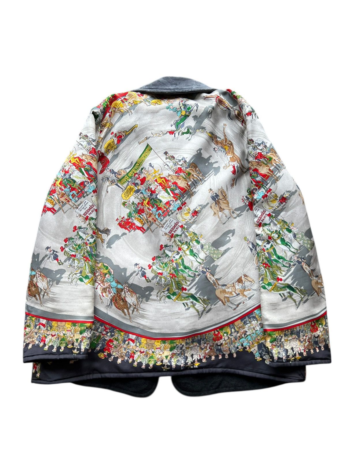 Hermes 🔥 Rare Vintage Hermes Paris Cirque Molier Reversible Jacket Size M / US 6-8 / IT 42-44 - 4 Thumbnail