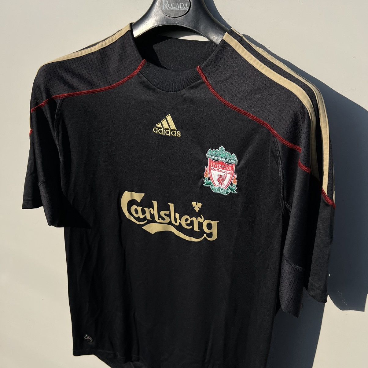 Adidas LIVERPOOL 2009/2010 FOOTBALL SHIRT Soccer JERSEY adidas Size US XL / EU 56 / 4 - 2 Thumbnail