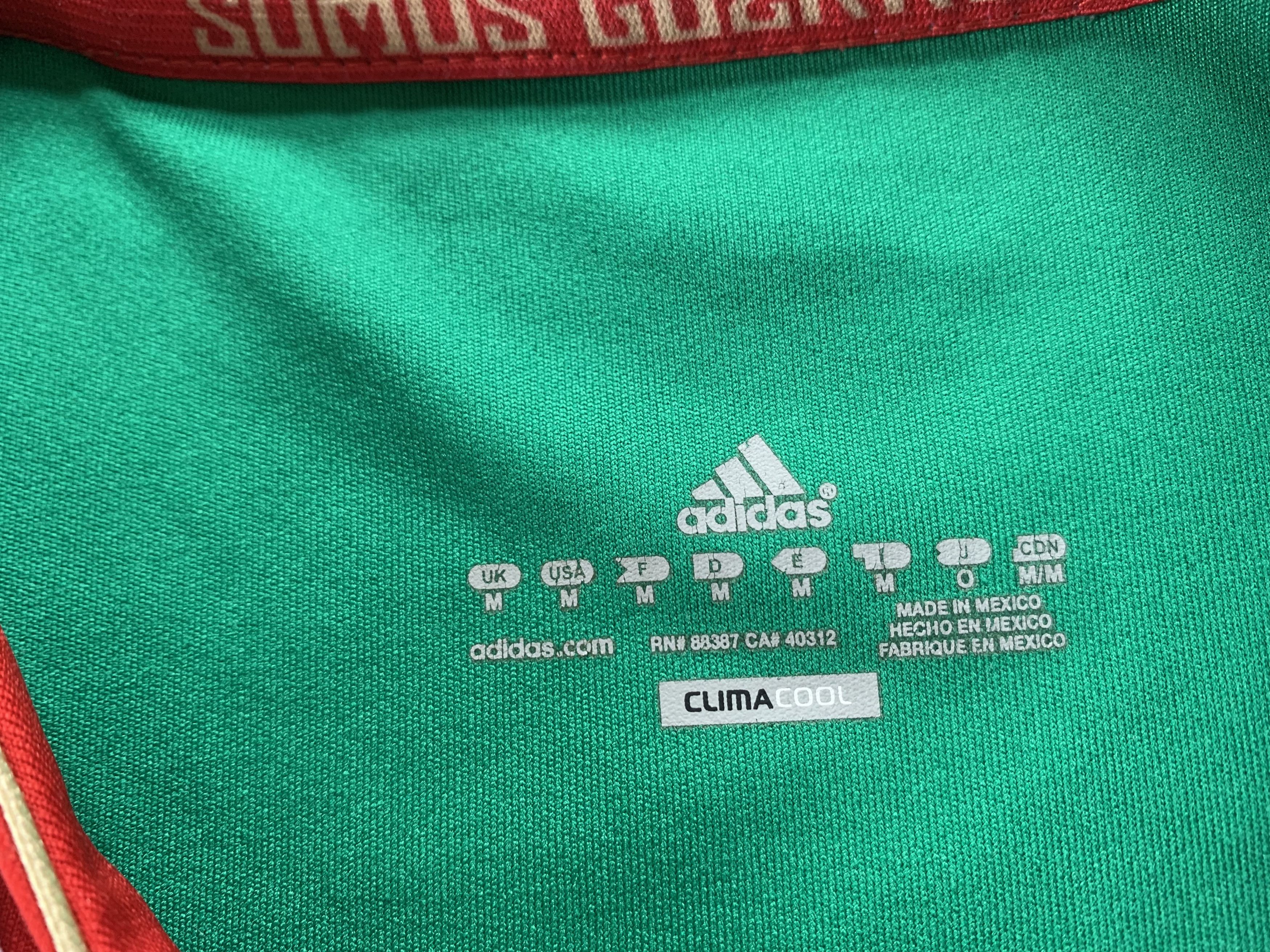Nike × Vintage Vintage Nike Mexico Football Jersey 2011 Size US M / EU 48-50 / 2 - 5 Thumbnail