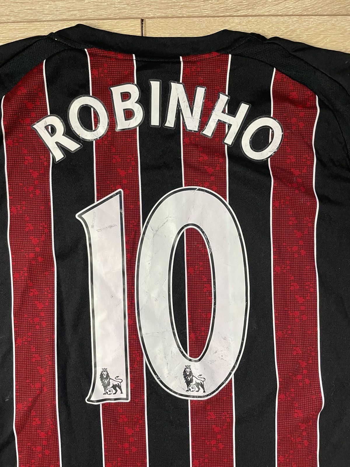 Le Coq Sportif Robinho Manchester City 2008-2009 Away football shirt Xl Men Size US XL / EU 56 / 4 - 5 Thumbnail