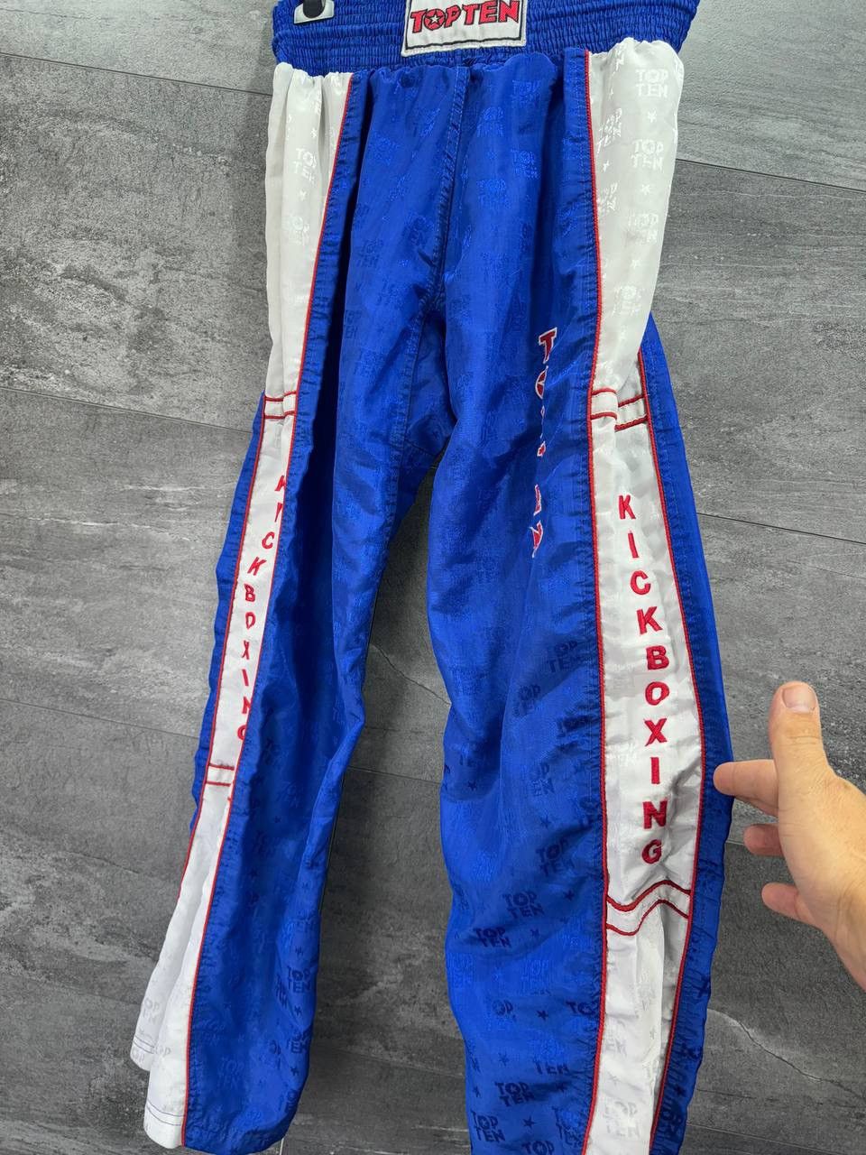 Vintage TOP TEN Kickboxing Mens Track Pants Straight Size S Size US 30 / EU 46 - 11 Thumbnail