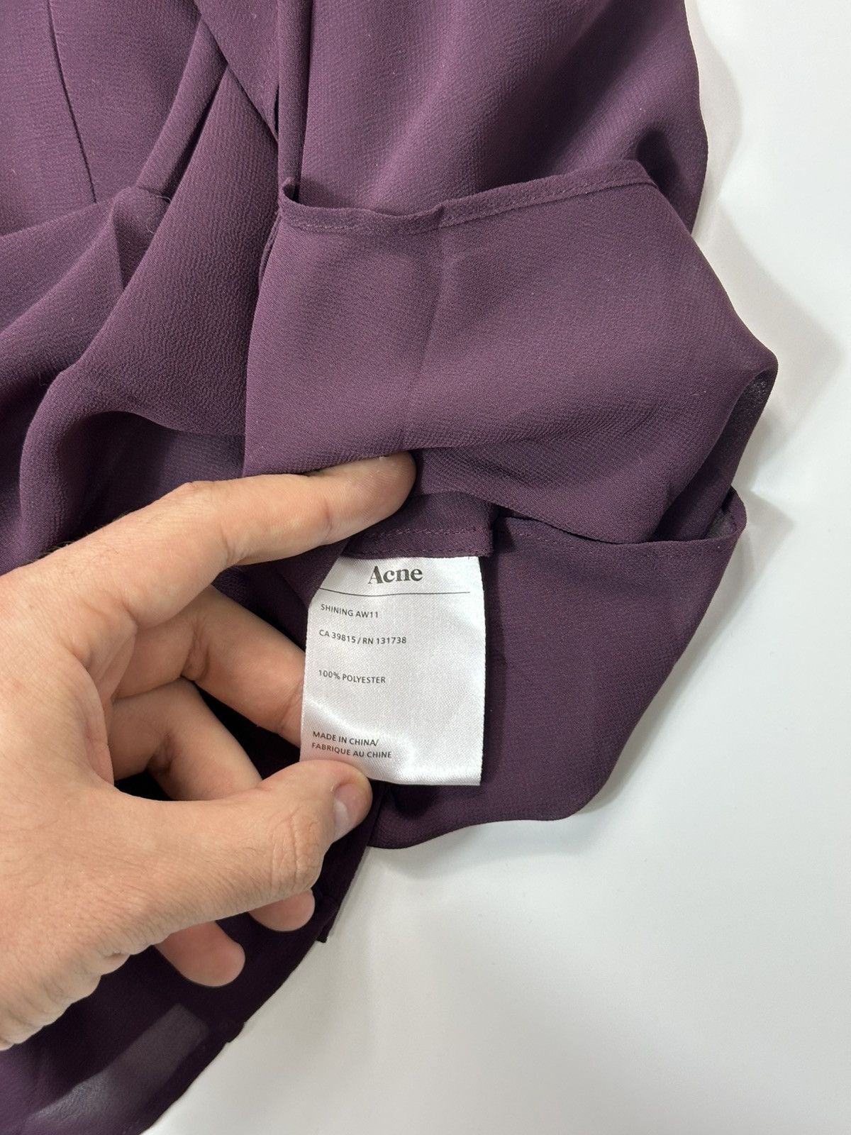 Acne Studios Acne Studios Blouses Shirt 36 Size Collared Size M / US 6-8 / IT 42-44 - 9 Thumbnail