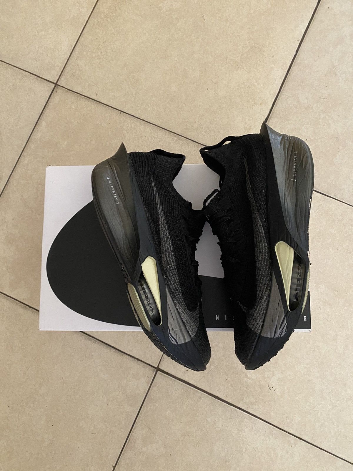 Nike Alphafly Racing Shoes Black/Olive