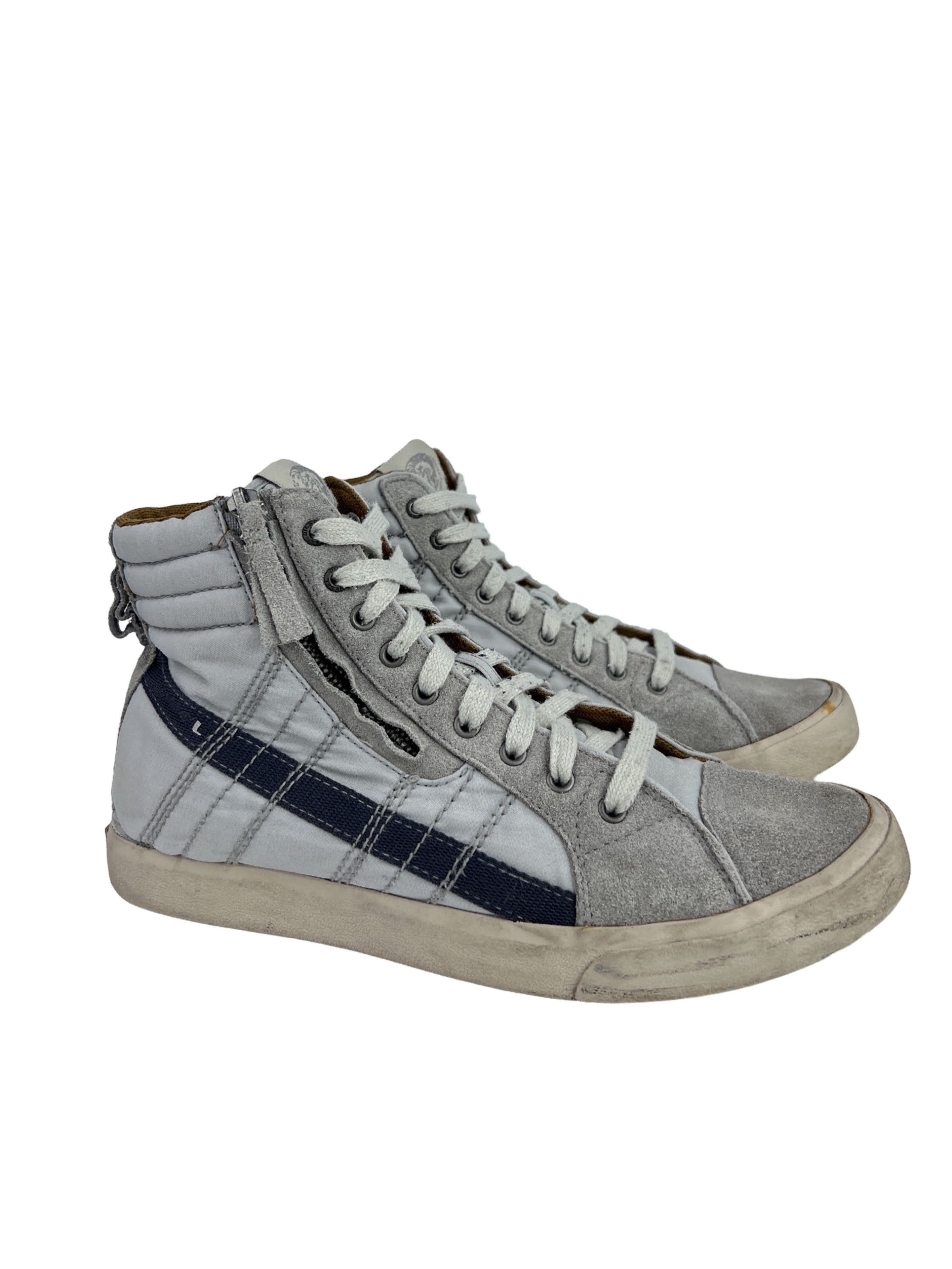 Diesel Y2K Diesel Mid Nylon Avant Garde Sneakers Shoes D-String Size US 9 / EU 42 - 7 Thumbnail