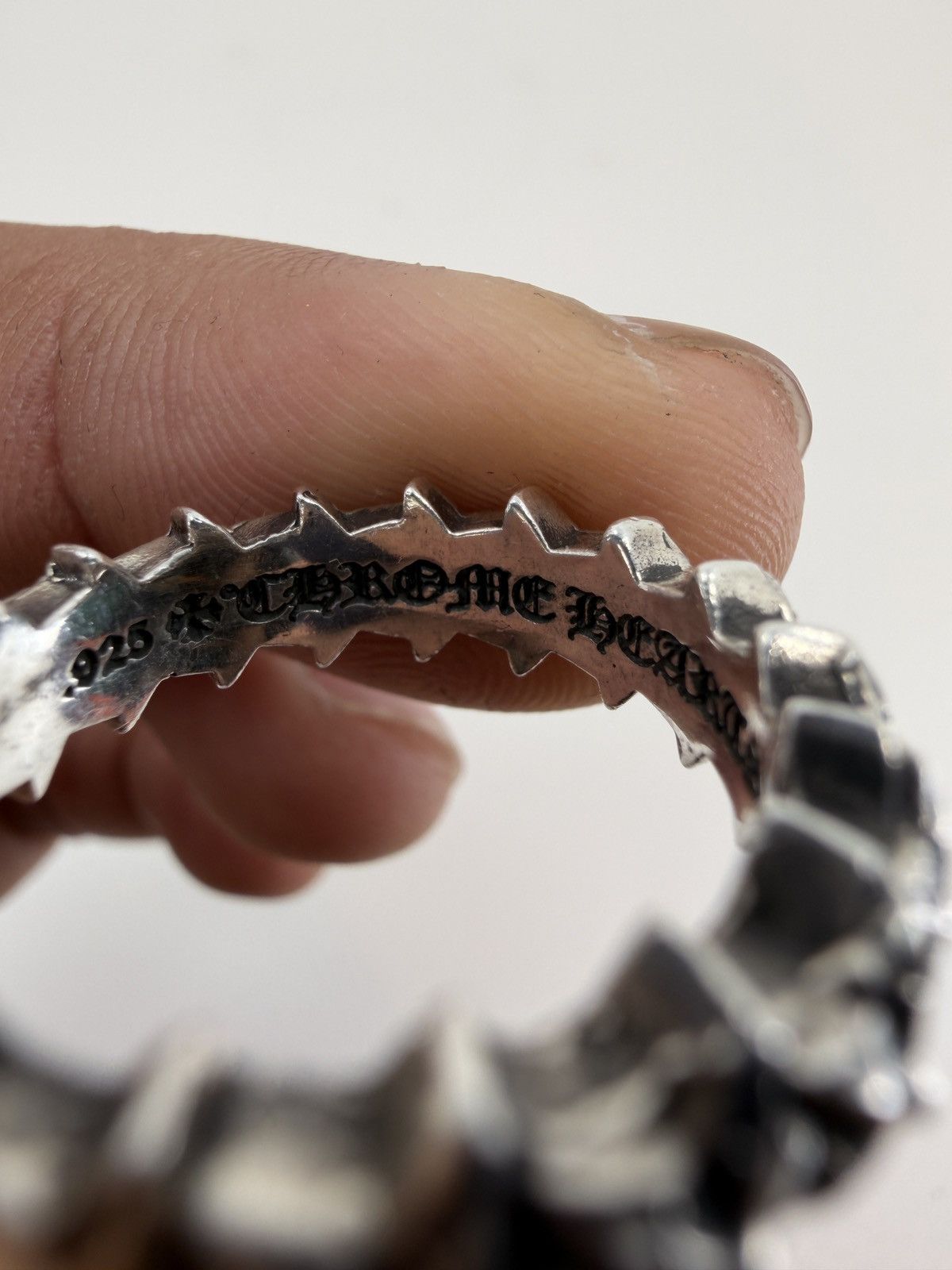 Chrome Hearts Chrome Hearts Tiny 5 Point Star Band Ring - Size 9 Size ONE SIZE - 2 Thumbnail