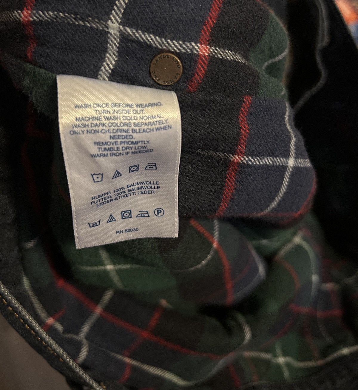 Lands' End Vintage Christmas Flannel lined 42x30 Size US 42 / EU 58 - 9 Thumbnail