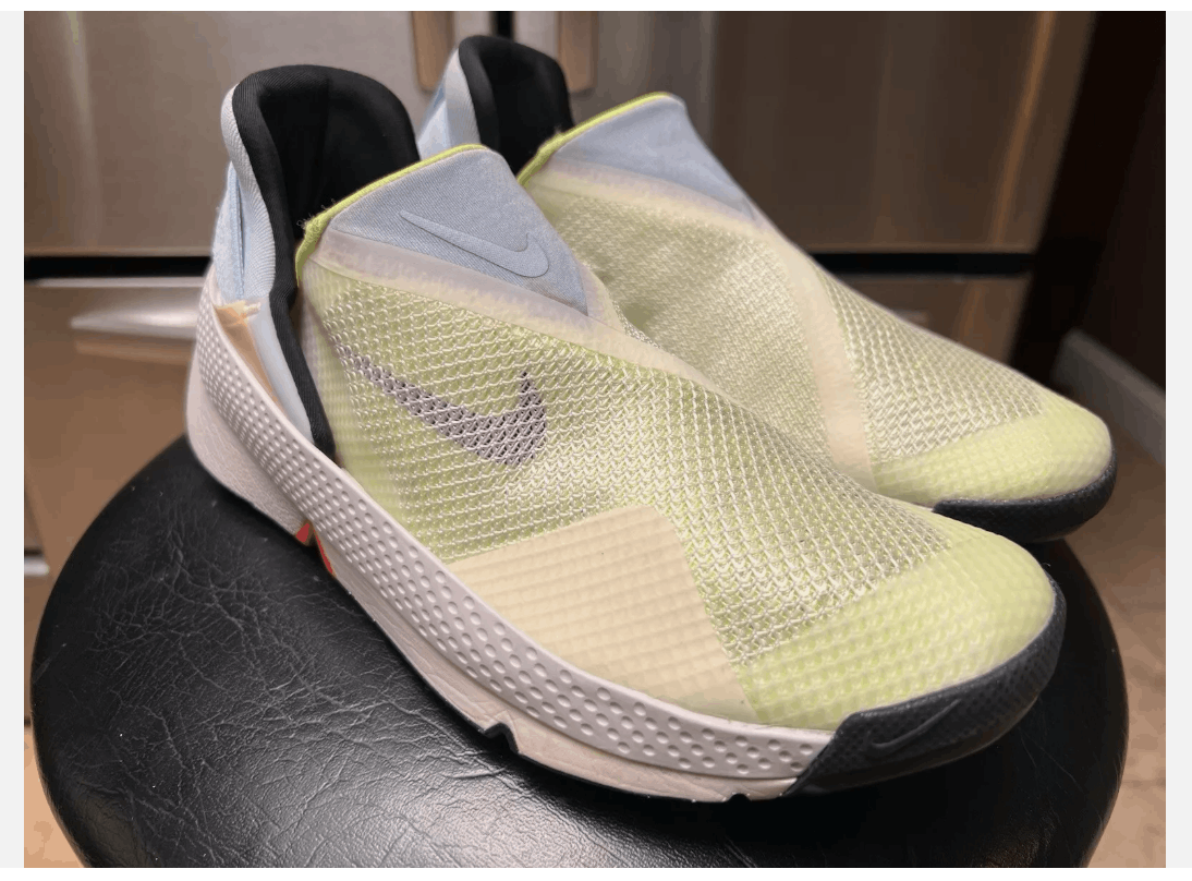 Nike NIKE GO FlyEase 'Volt Celestine Blue' CW5883 100 SZ 4 Size US 5 / EU 37 - 2 Thumbnail