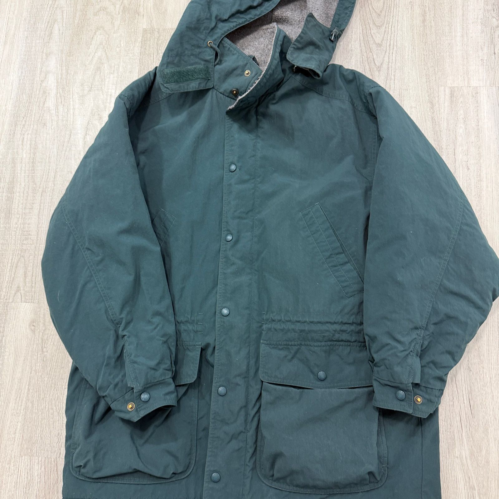 Eddie Bauer Vintage Eddie Bauer Jacket Men's Medium Green Full Zip Size US M / EU 48-50 / 2 - 2 Thumbnail