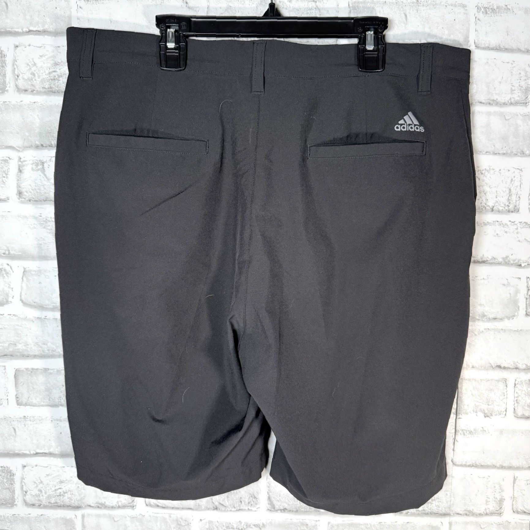 Adidas Adidas Black Athletic Polyester Blend Golf Shorts Mens Size 33 Size US 34 / EU 50 - 5 Thumbnail