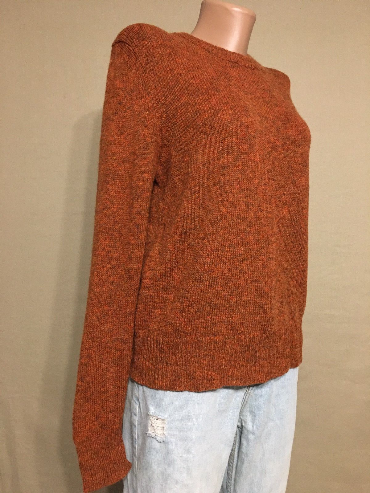 Designer TOAST Pure New Wool Knit Sweater Size M Size M / US 6-8 / IT 42-44 - 3 Thumbnail