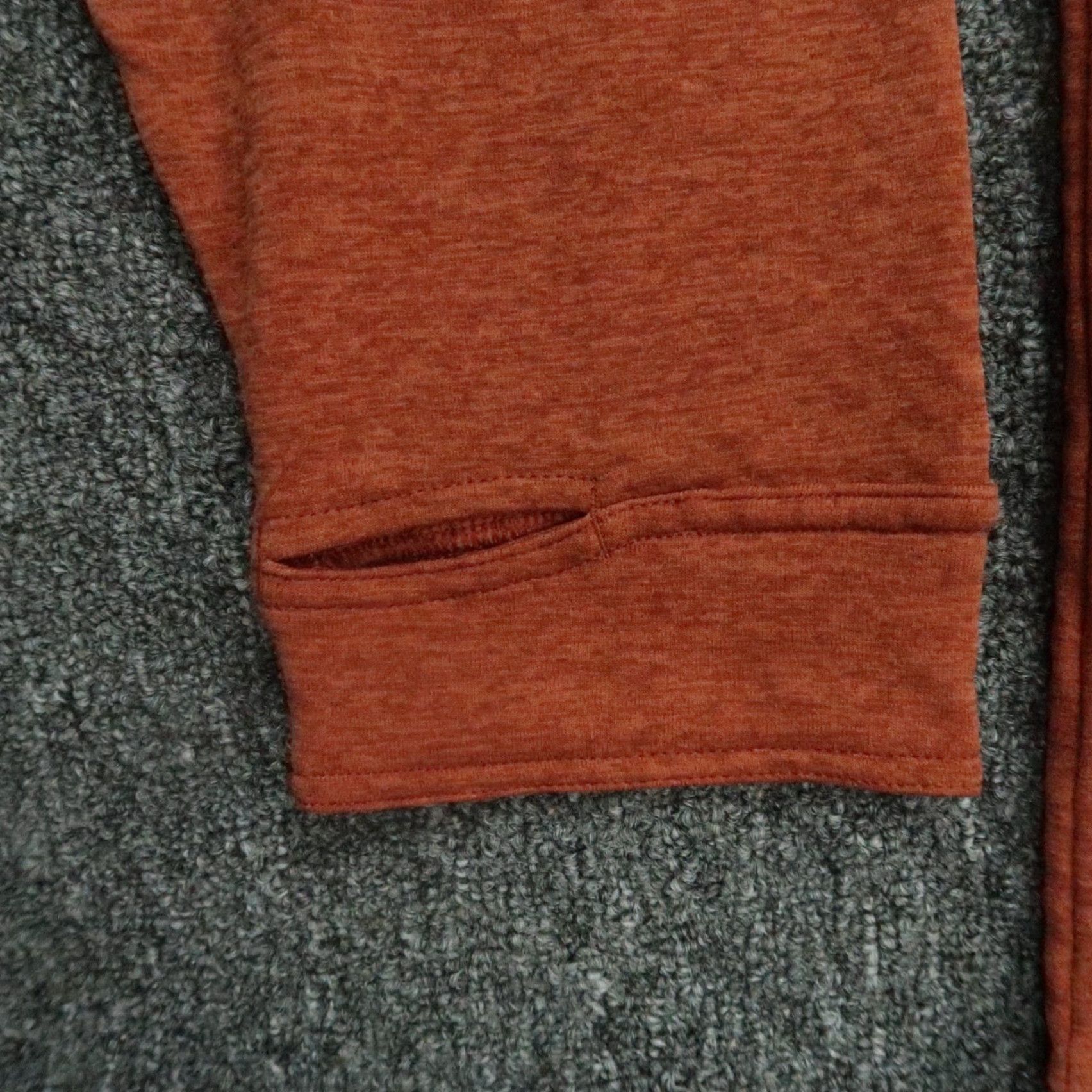 Vintage LL Bean Pullover Mens 3XL Orange Adventure Grid Fleece Hiking Slightly Fitted Size US XXL / EU 58 / 5 - 5 Thumbnail