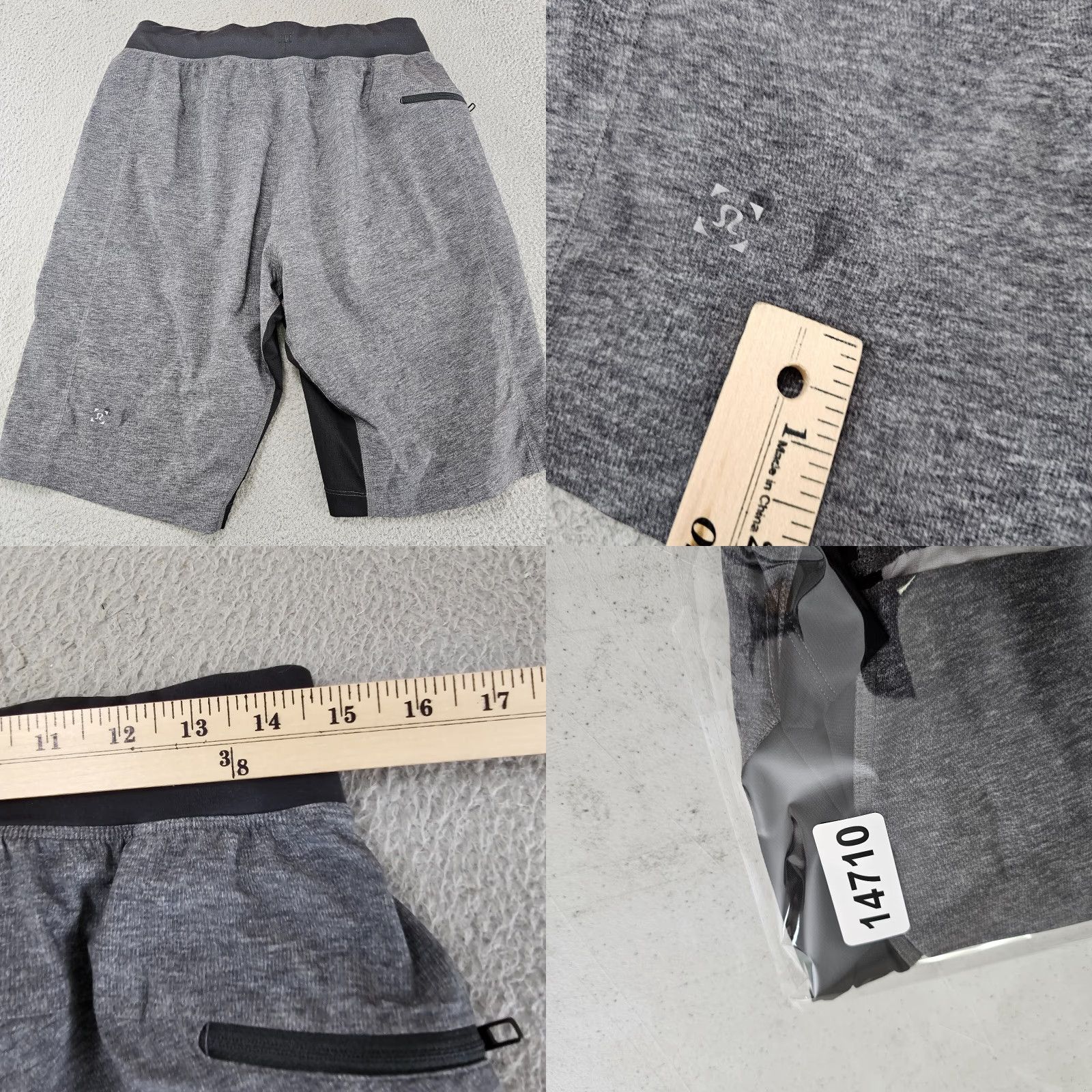 Lululemon Lululemon Shorts Adult Medium Gray Gym T.H.E Short Linerless Athletic Gym Men Size US 29 - 8 Thumbnail