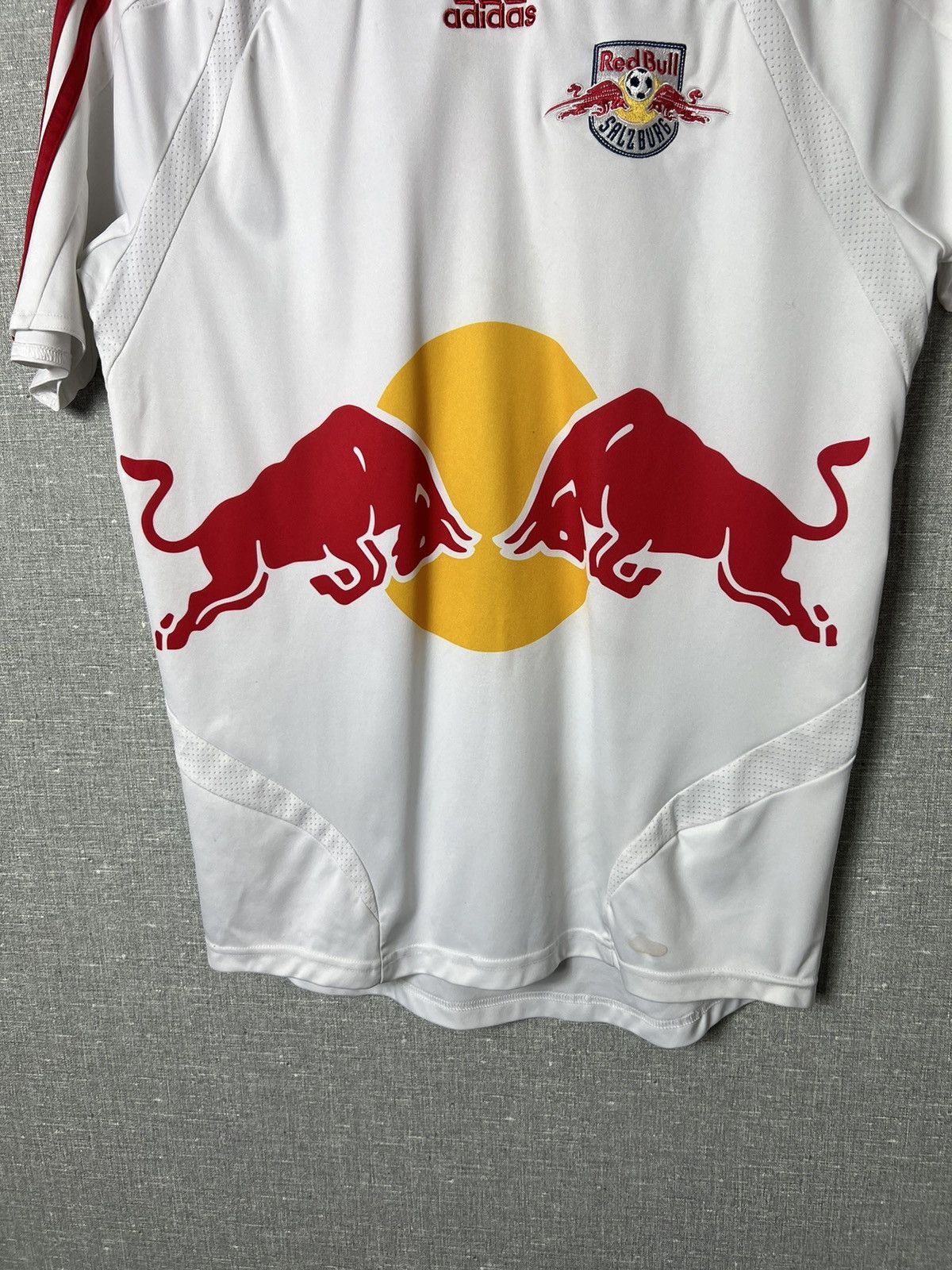 Adidas Adidas Salzburg 2007 / 2008 Home Jersey #18 Remo Meyer Size US S / EU 44-46 / 1 - 7 Thumbnail