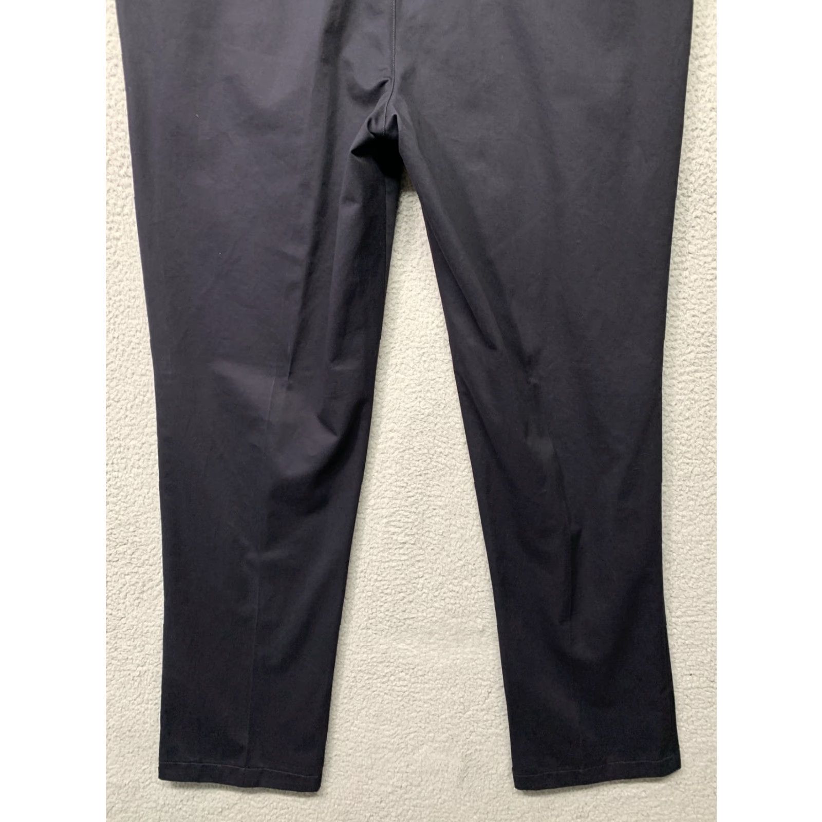 Lands' End Lands' End Men's Dress Pants 42T Dark Blue Traditional Fit Straight Leg 100% Cotton Regular Size 42 Inseam 37 in Mens Size US 42 / EU 58 - 6 Thumbnail
