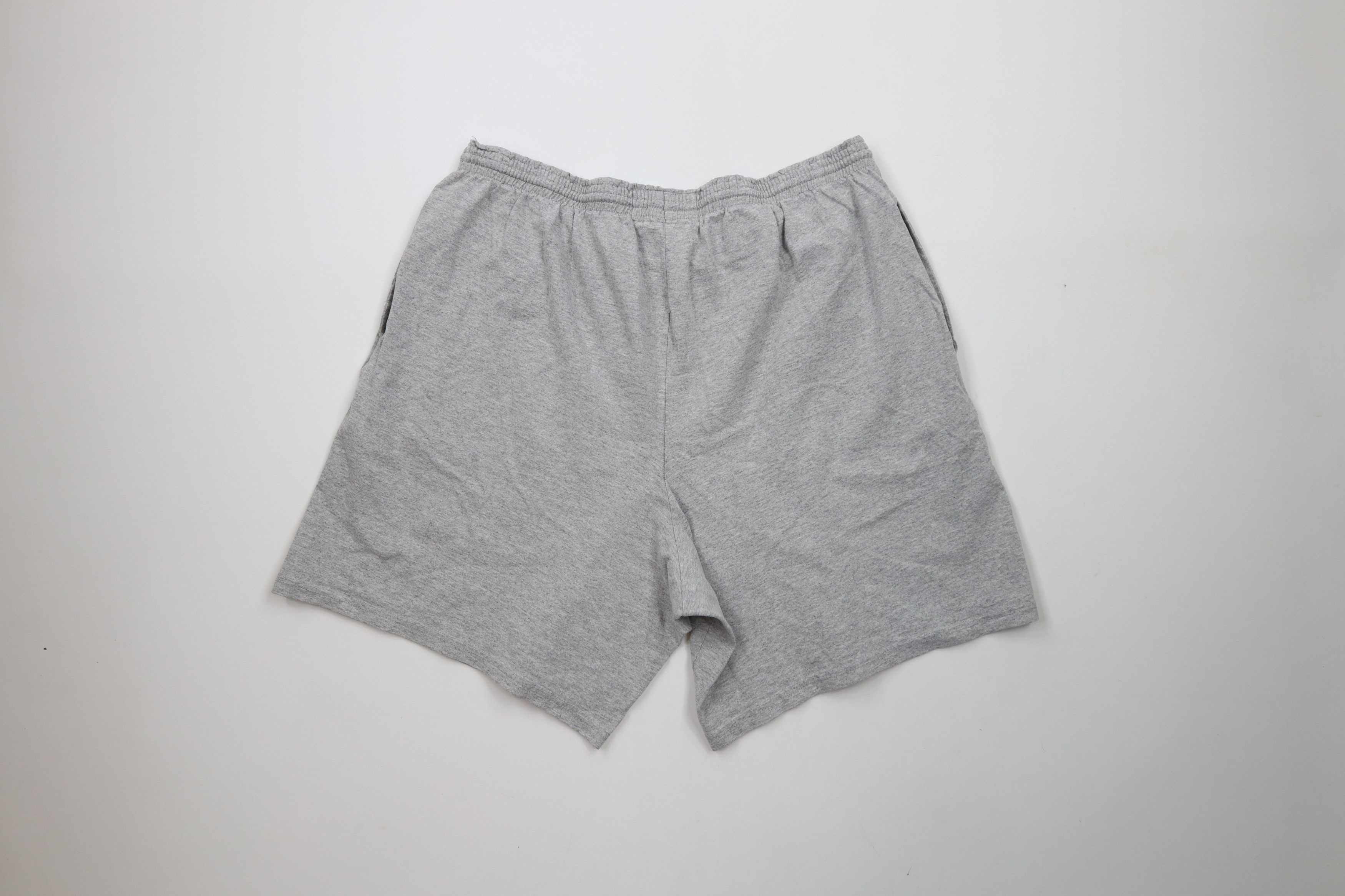 Champion × Vintage Vintage Champion Classic Logo Above Knee Shorts Heather Gray Size US 38 / EU 54 - 11 Thumbnail