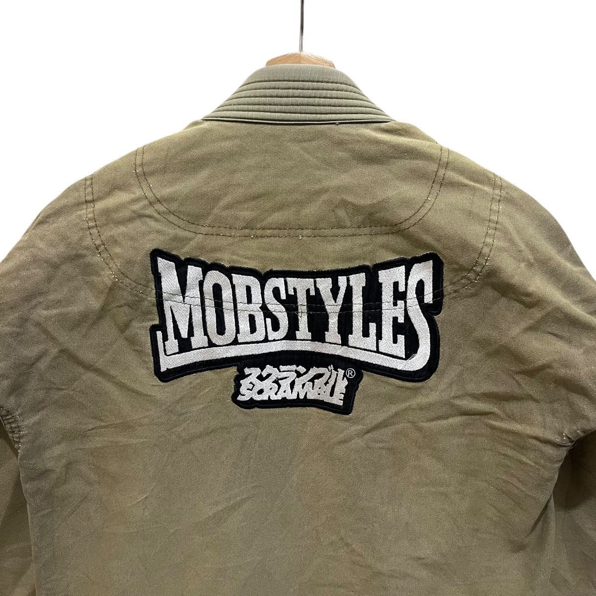 Japanese Brand Vintage Mobstyles Tokyo Scramble Patches Buttonless Jacket Size US M / EU 48-50 / 2 - 2 Thumbnail