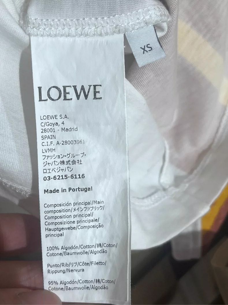 Loewe LOEWE Full palm tree printed round neck short sleeve T-shi Size XS / US 0-2 / IT 36-38 - 4 Thumbnail