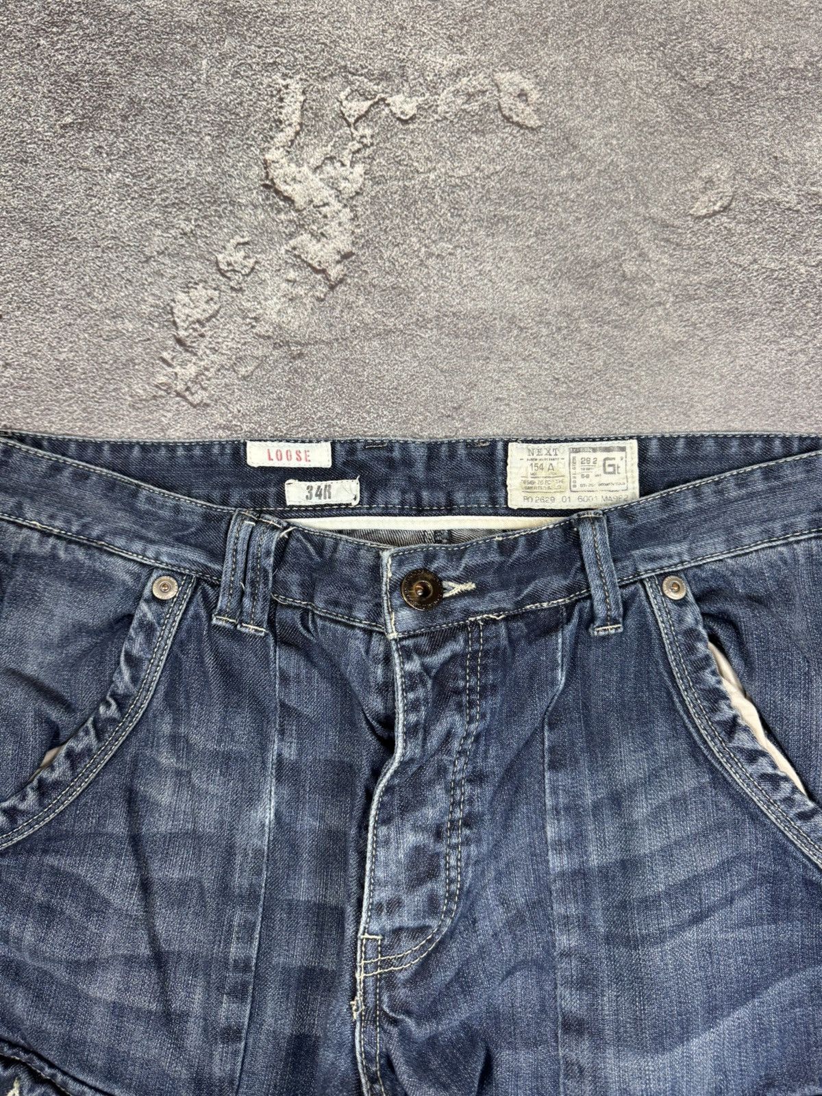 If Six Was Nine Y2K 2000s Flared Bootcut Loose Straight Washed Jeans Size 34 Size US 34 / EU 50 - 7 Thumbnail