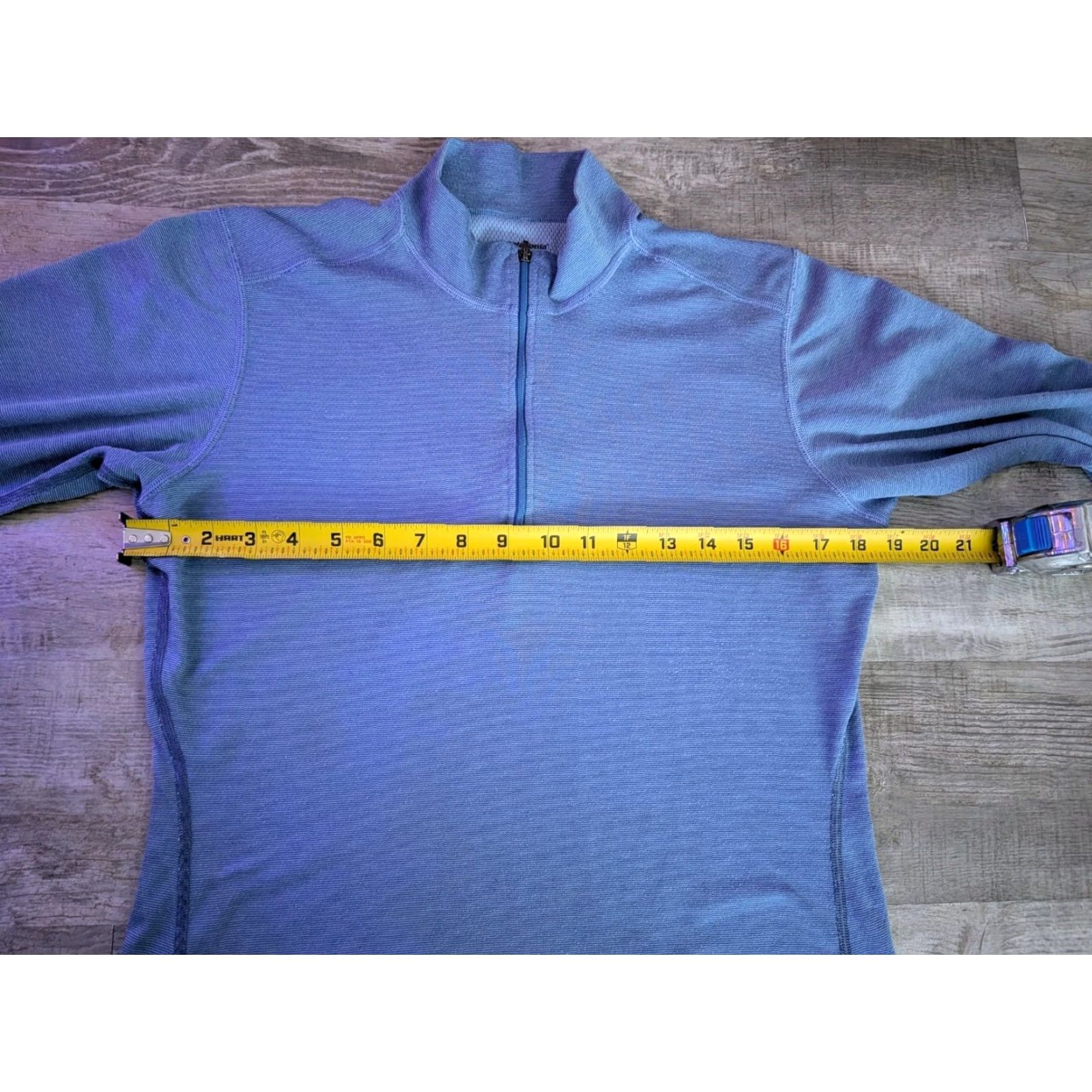 Patagonia Patagonia Capilene Baselayer Pullover L Blue Quarter Zip Women Size L / US 10 / IT 46 - 6 Thumbnail