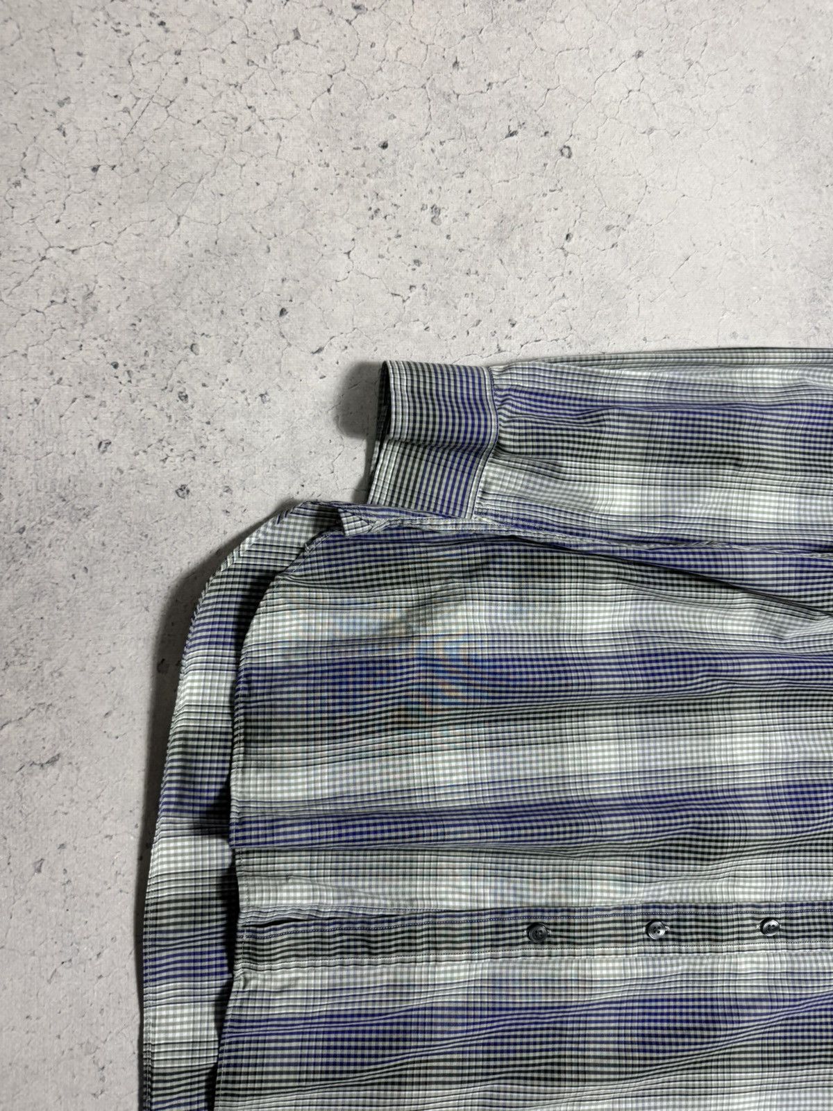 Burberry Burberry London Checked Button Up Vintage Shirt Size US L / EU 52-54 / 3 - 2 Thumbnail