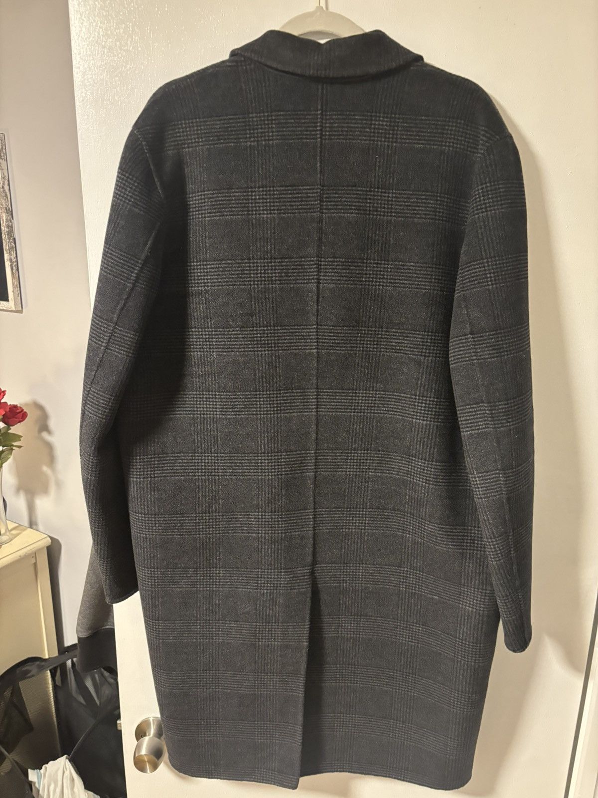 Sandro Sandro Paris Men’s Wool Overcoat Size Large Size US L / EU 52-54 / 3 - 2 Thumbnail
